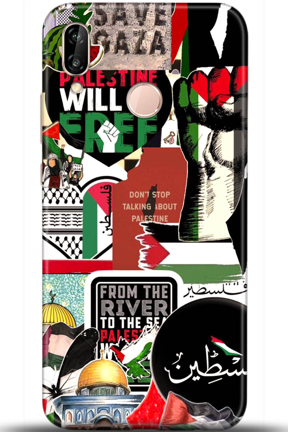 Huawei P20 Lite Uyumlu Kılıf HD Baskılı Kılıf - Followed Institution 5617