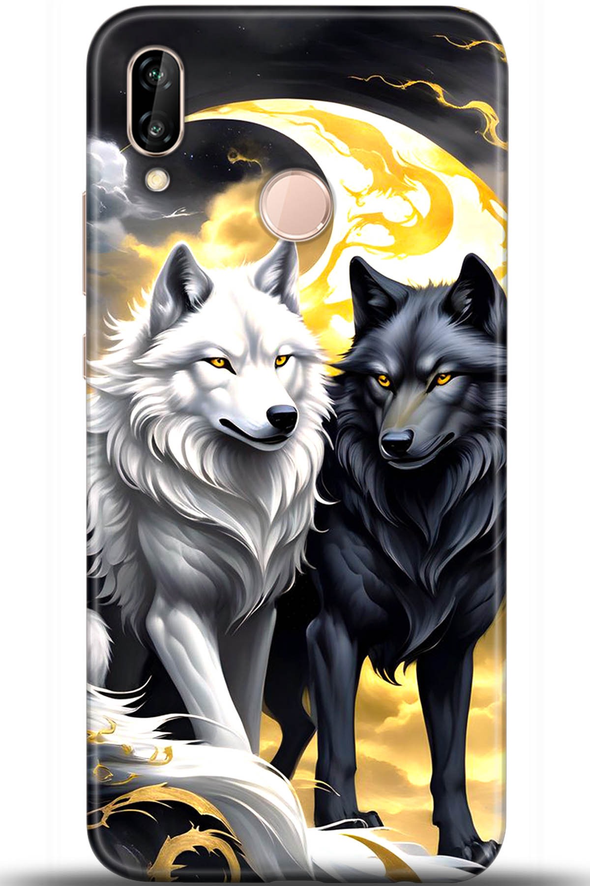 Huawei P20 Lite Uyumlu Kılıf HD Baskılı Kılıf - Followed Institution 5633