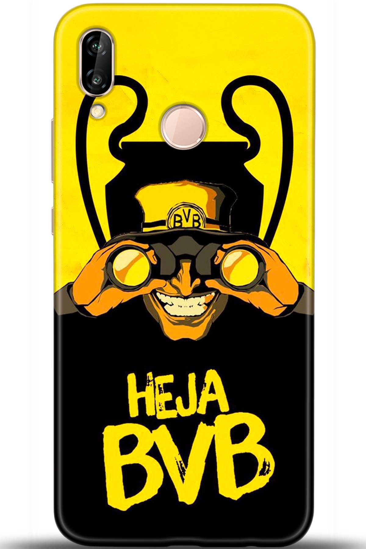 Huawei P20 Lite Uyumlu Kılıf HD Baskılı Kılıf - Followed Institution 5634