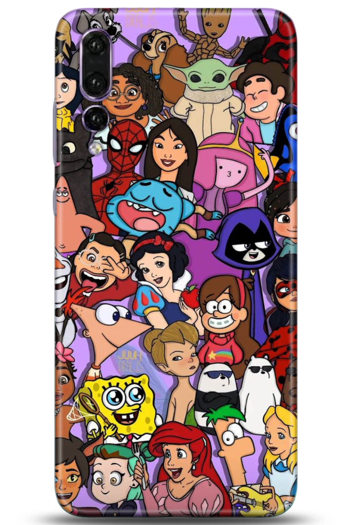 Huawei P20 Pro Uyumlu Kılıf HD Baskılı Kılıf - Followed Institution 5168