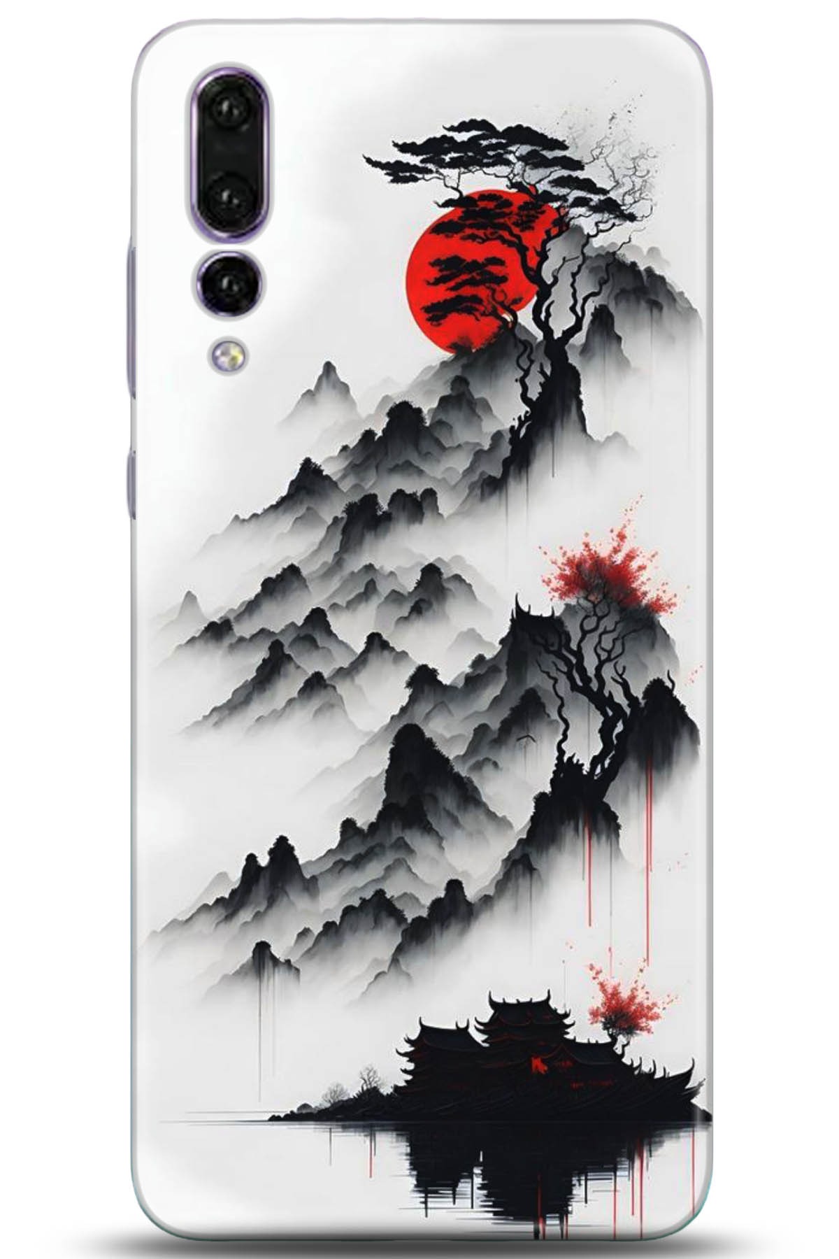 Huawei P20 Pro Uyumlu Kılıf HD Baskılı Kılıf - Followed Institution 5172