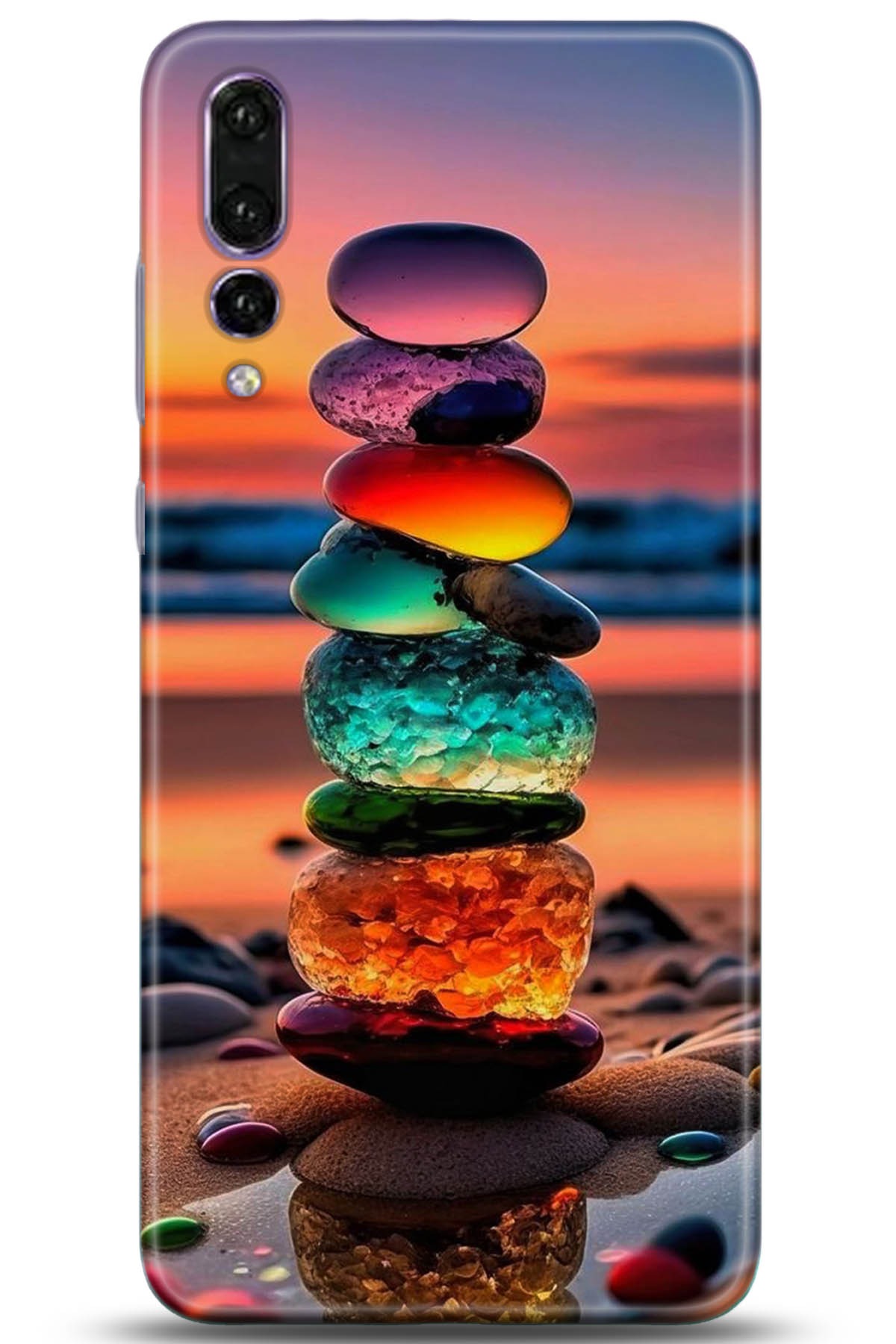 Huawei P20 Pro Uyumlu Kılıf HD Baskılı Kılıf - Followed Institution 5235