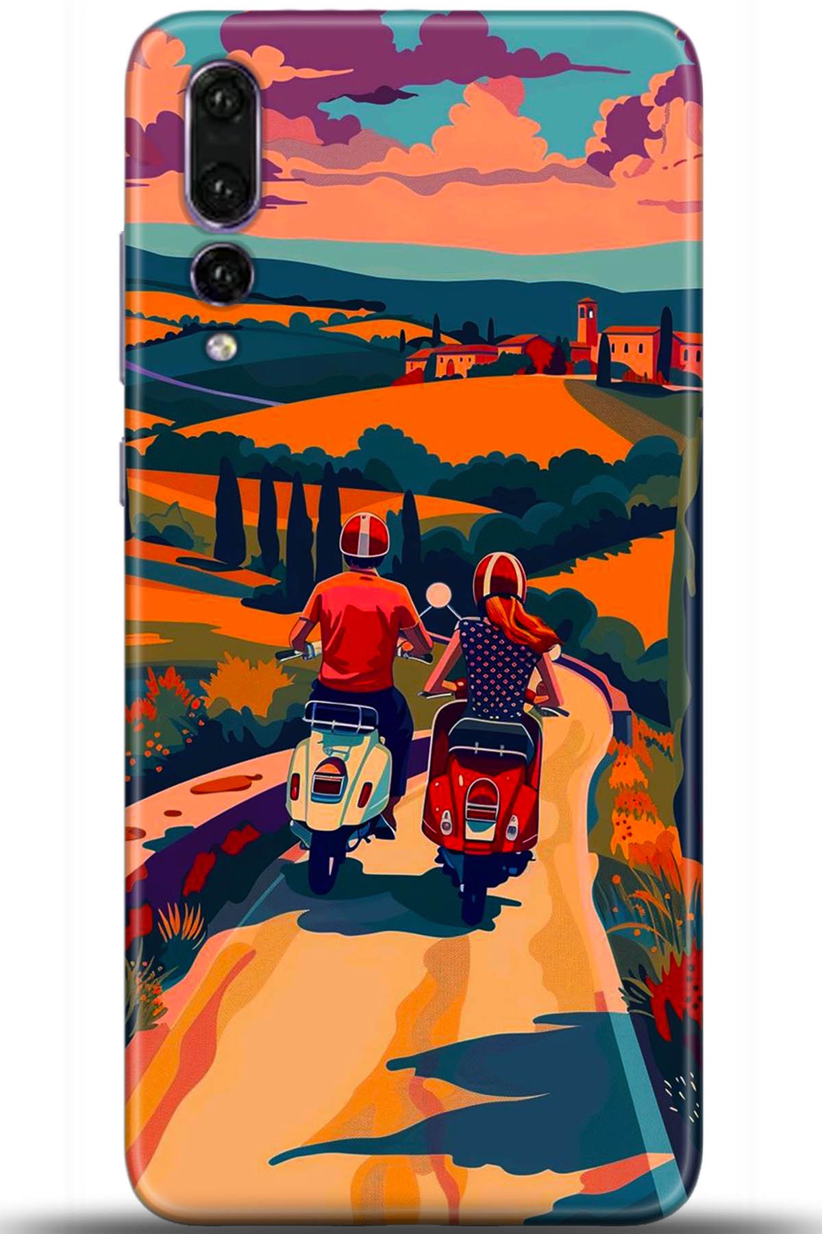 Huawei P20 Pro Uyumlu Kılıf HD Baskılı Kılıf - Followed Institution 5390
