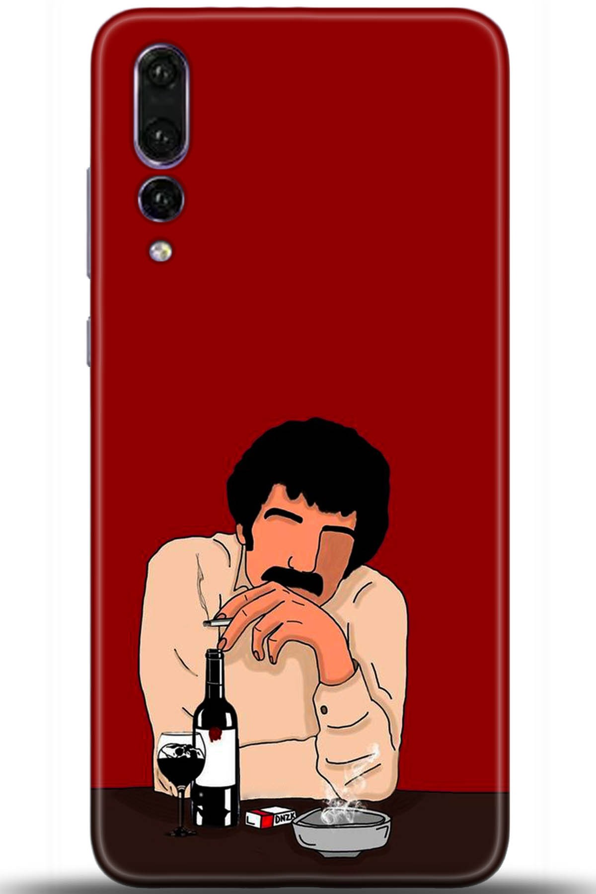 Huawei P20 Pro Uyumlu Kılıf HD Baskılı Kılıf - Followed Institution 5396