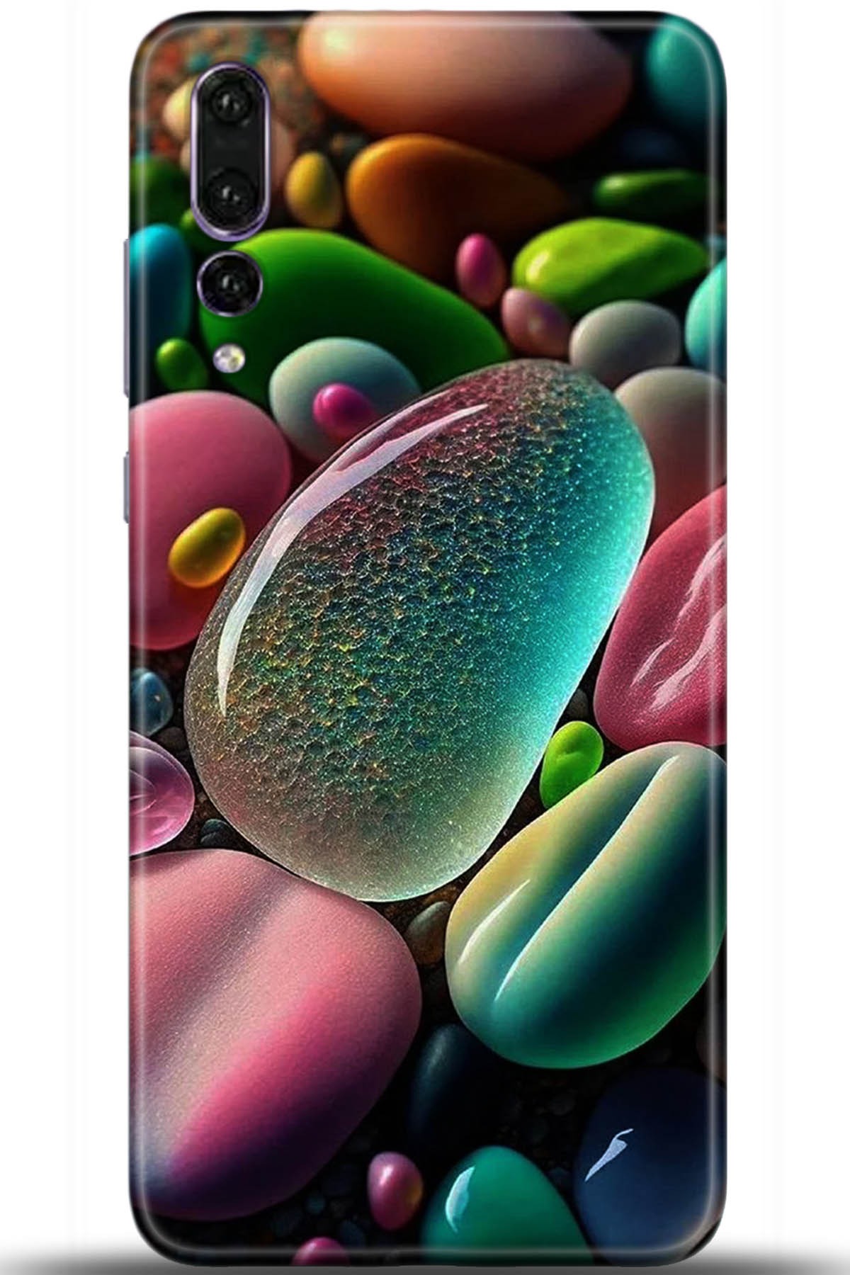 Huawei P20 Pro Uyumlu Kılıf HD Baskılı Kılıf - Followed Institution 5425