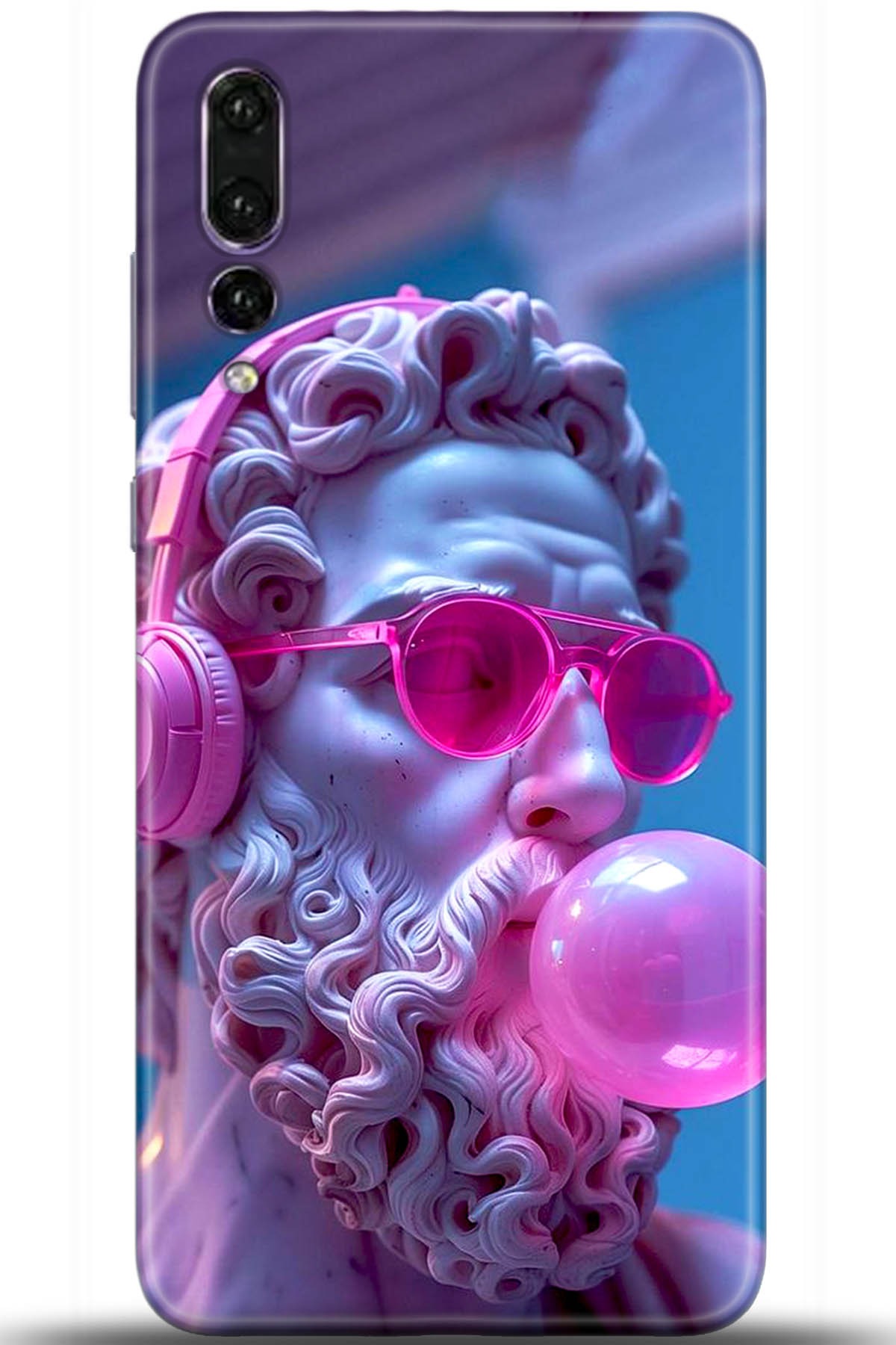 Huawei P20 Pro Uyumlu Kılıf HD Baskılı Kılıf - Followed Institution 5435