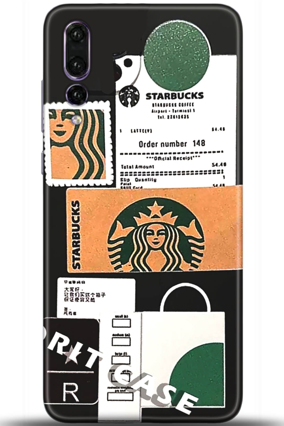 Huawei P20 Pro Uyumlu Kılıf HD Baskılı Kılıf - Followed Institution 5445