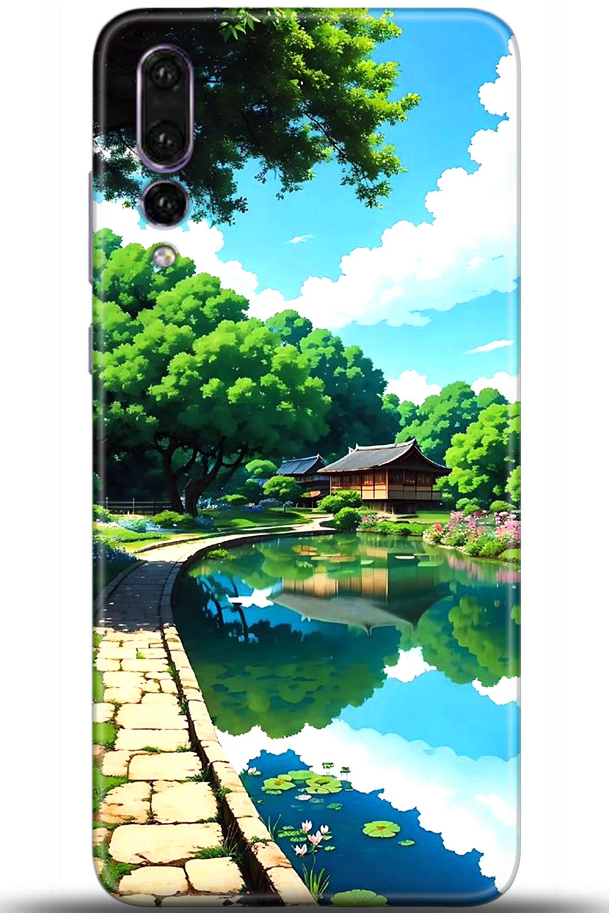 Huawei P20 Pro Uyumlu Kılıf HD Baskılı Kılıf - Followed Institution 5463