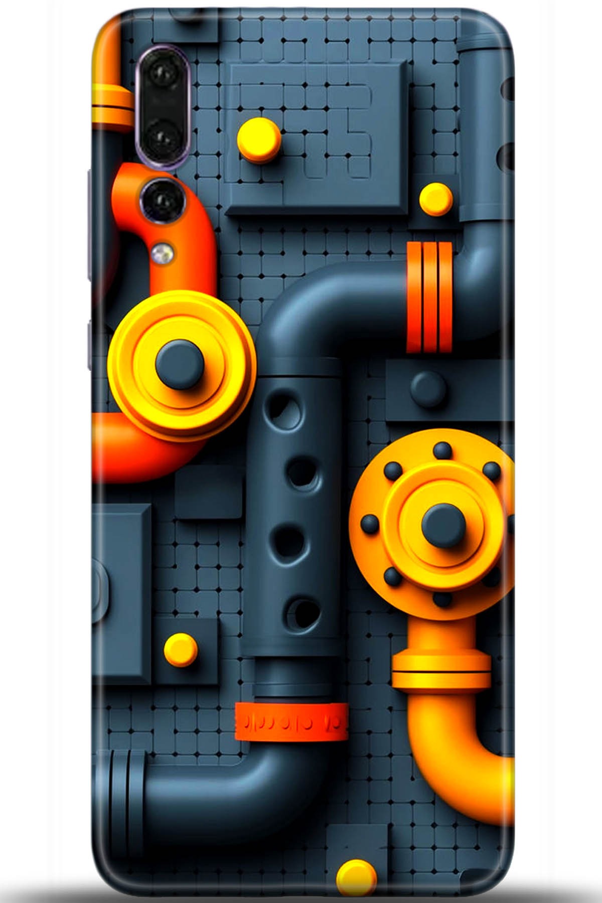 Huawei P20 Pro Uyumlu Kılıf HD Baskılı Kılıf - Followed Institution 5466