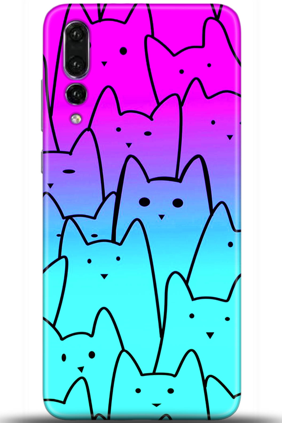 Huawei P20 Pro Uyumlu Kılıf HD Baskılı Kılıf - Followed Institution 5511