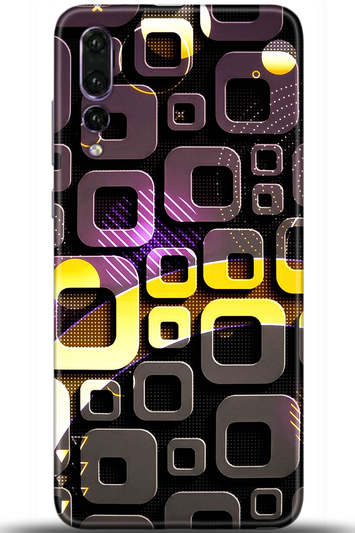 Huawei P20 Pro Uyumlu Kılıf HD Baskılı Kılıf - Followed Institution 5526