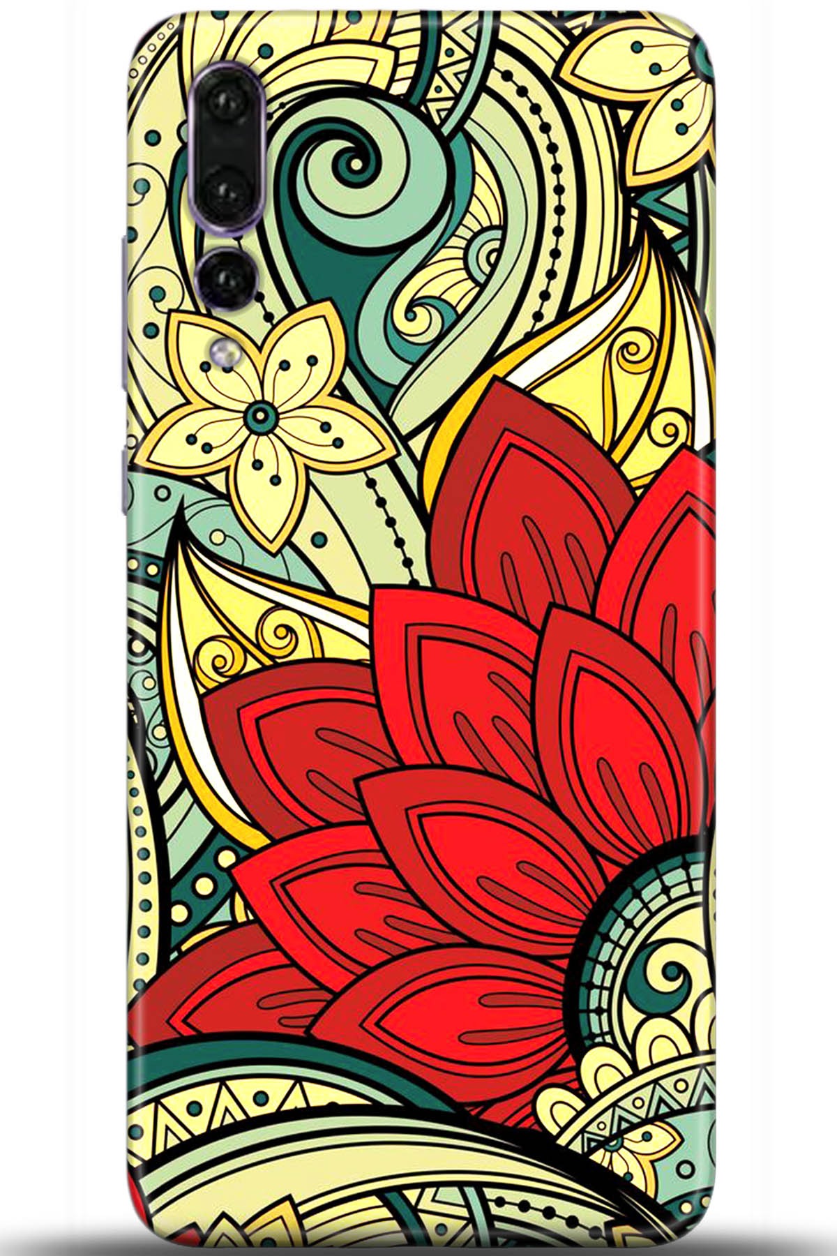 Huawei P20 Pro Uyumlu Kılıf HD Baskılı Kılıf - Followed Institution 5534