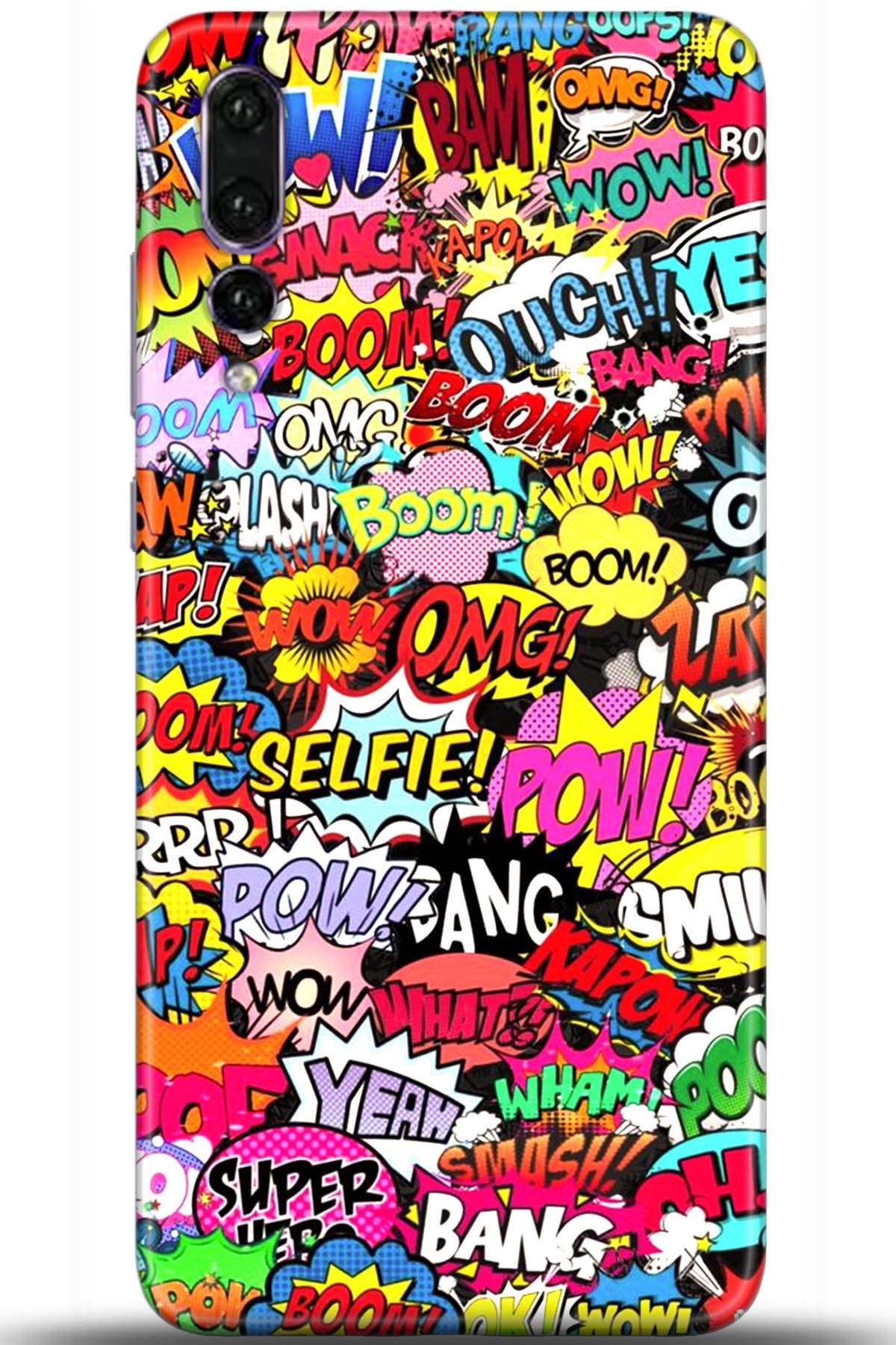 Huawei P20 Pro Uyumlu Kılıf HD Baskılı Kılıf - Followed Institution 5552