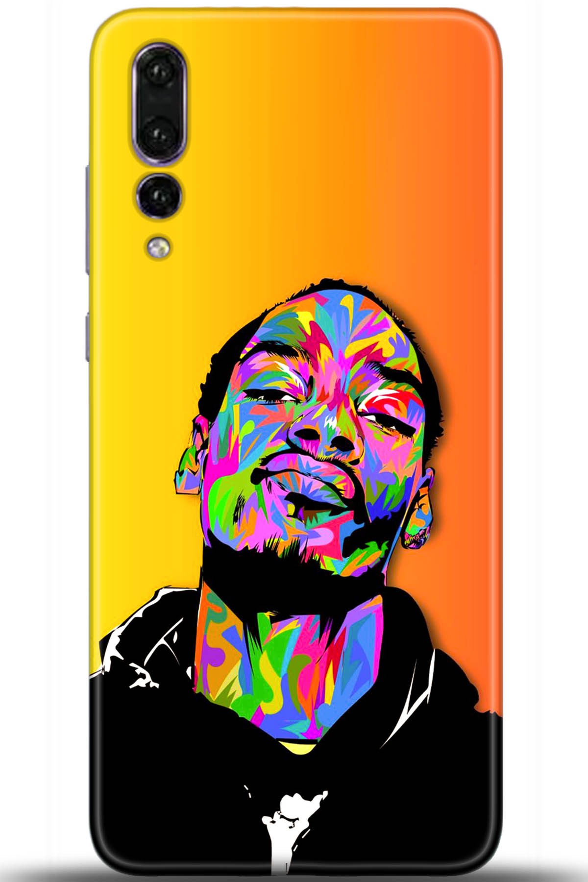 Huawei P20 Pro Uyumlu Kılıf HD Baskılı Kılıf - Followed Institution 5573