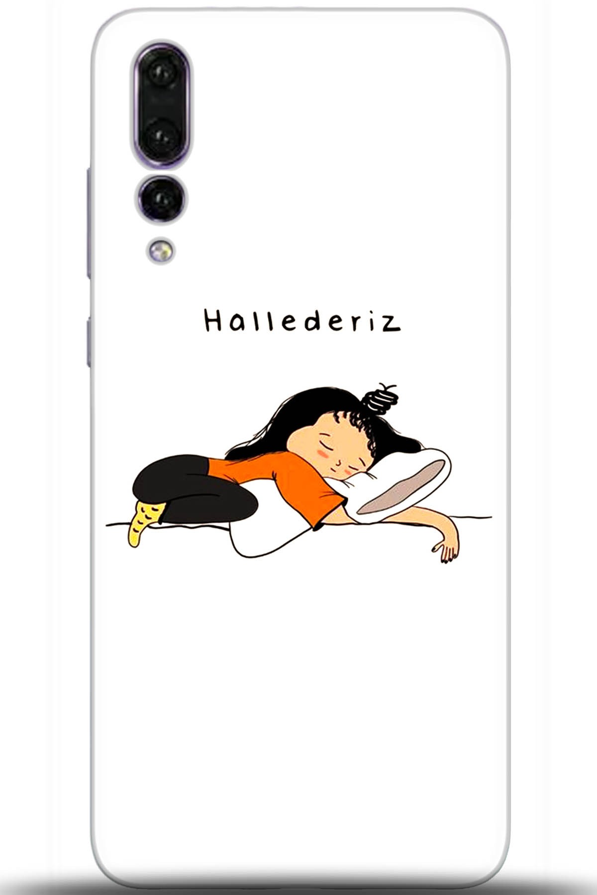 Huawei P20 Pro Uyumlu Kılıf HD Baskılı Kılıf - Followed Institution 5591