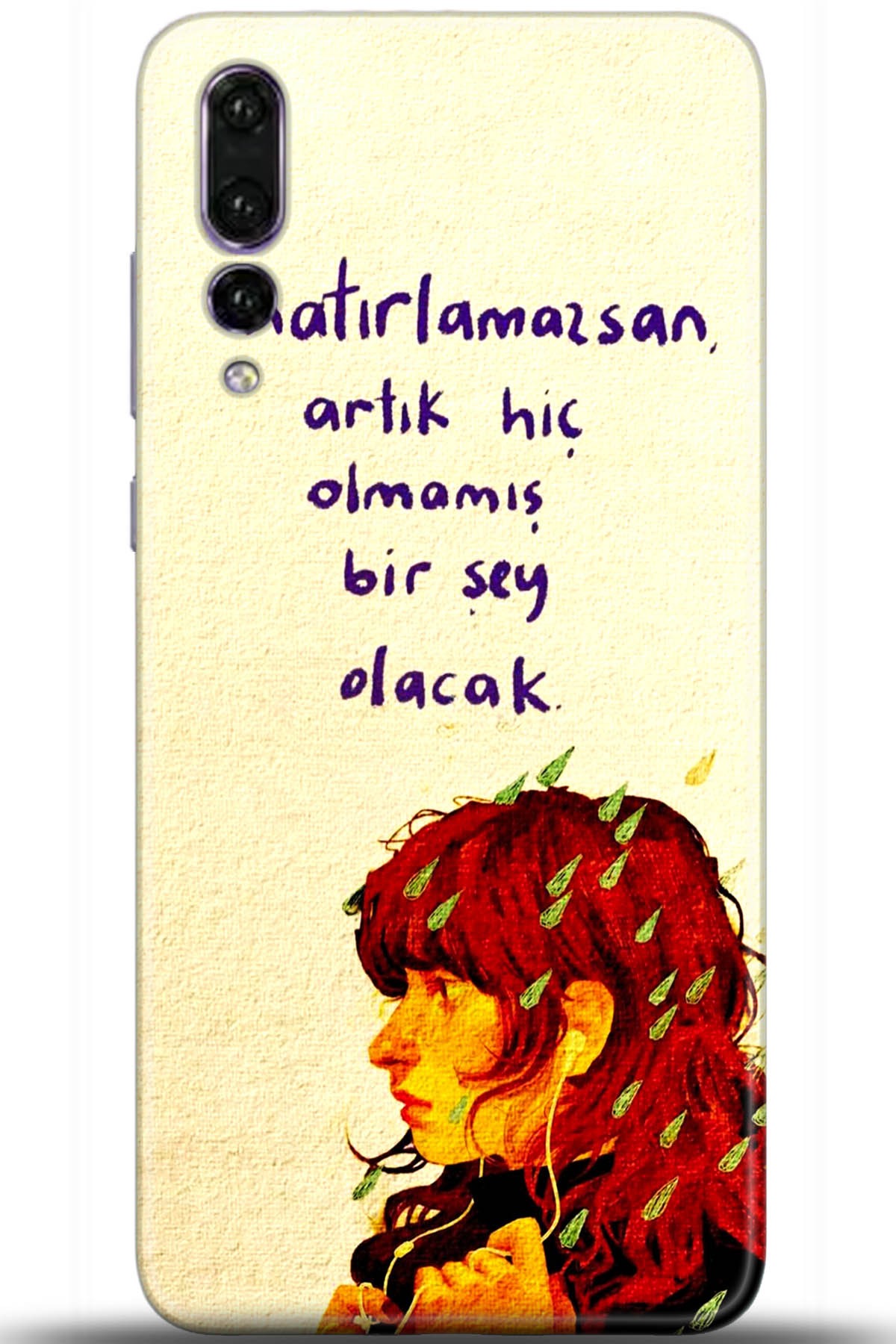 Huawei P20 Pro Uyumlu Kılıf HD Baskılı Kılıf - Followed Institution 5595