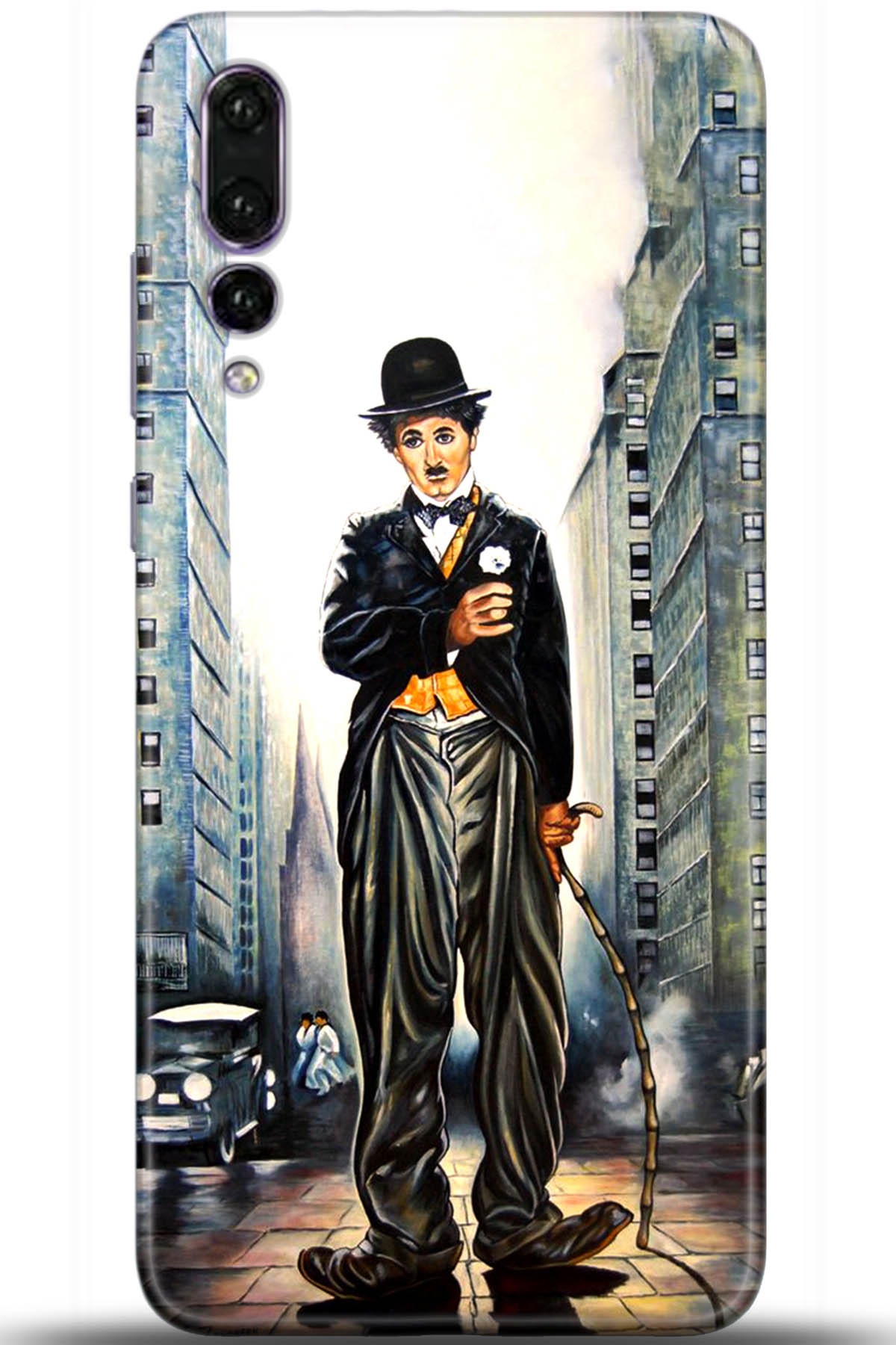 Huawei P20 Pro Uyumlu Kılıf HD Baskılı Kılıf - Followed Institution 5693