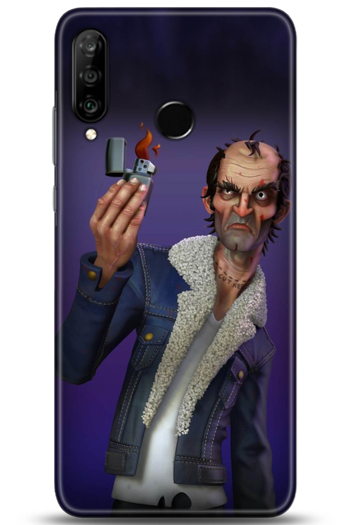 Huawei P30 Lite Uyumlu Kılıf HD Baskılı Kılıf - Followed Institution 5038