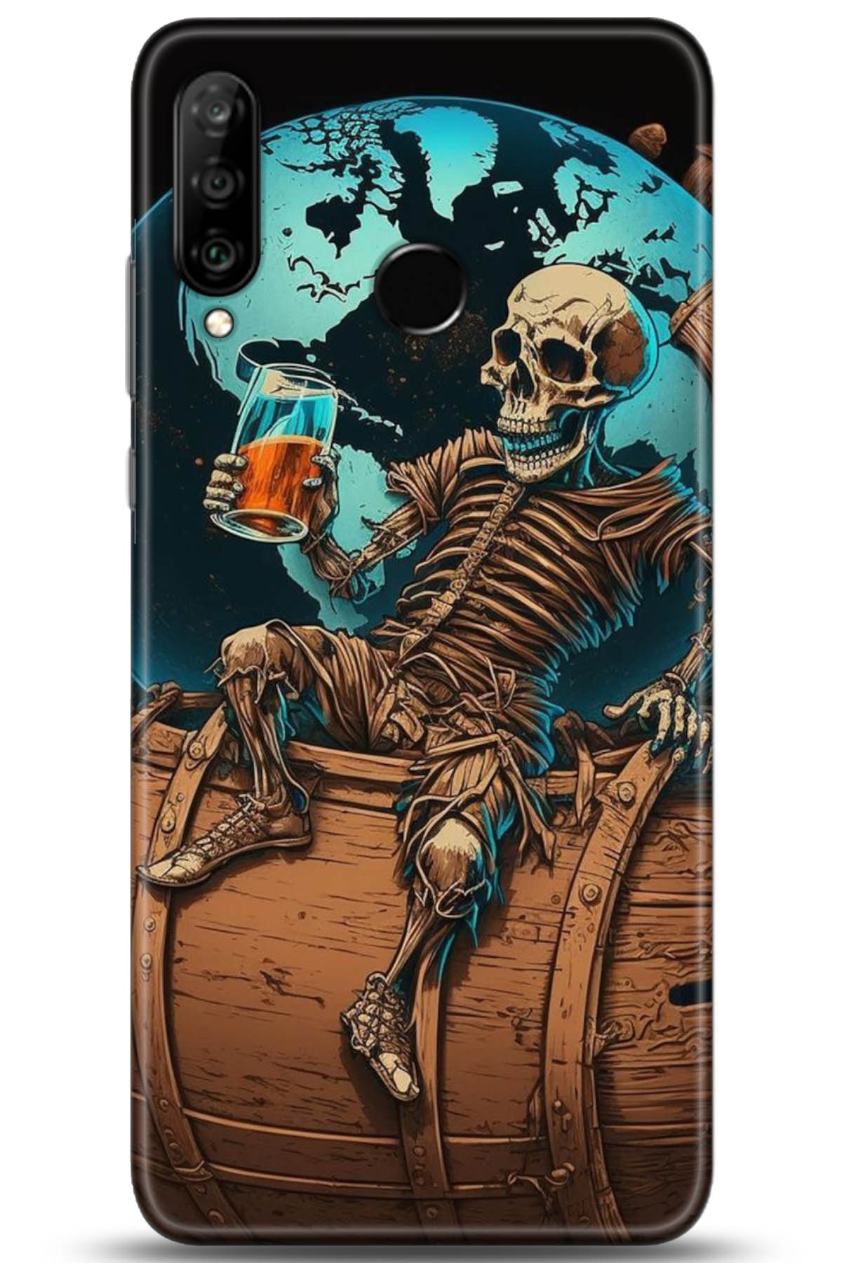 Huawei P30 Lite Uyumlu Kılıf HD Baskılı Kılıf - Followed Institution 5054