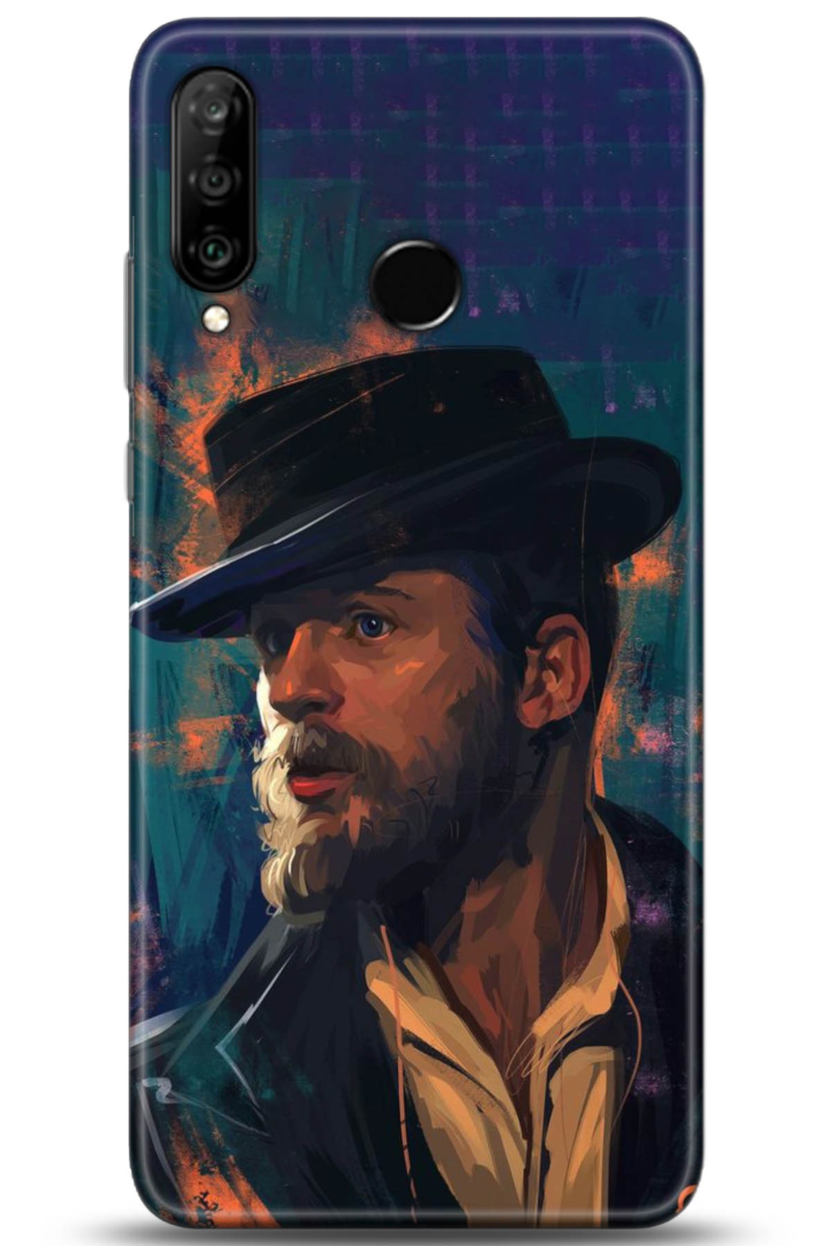 Huawei P30 Lite Uyumlu Kılıf HD Baskılı Kılıf - Followed Institution 5094