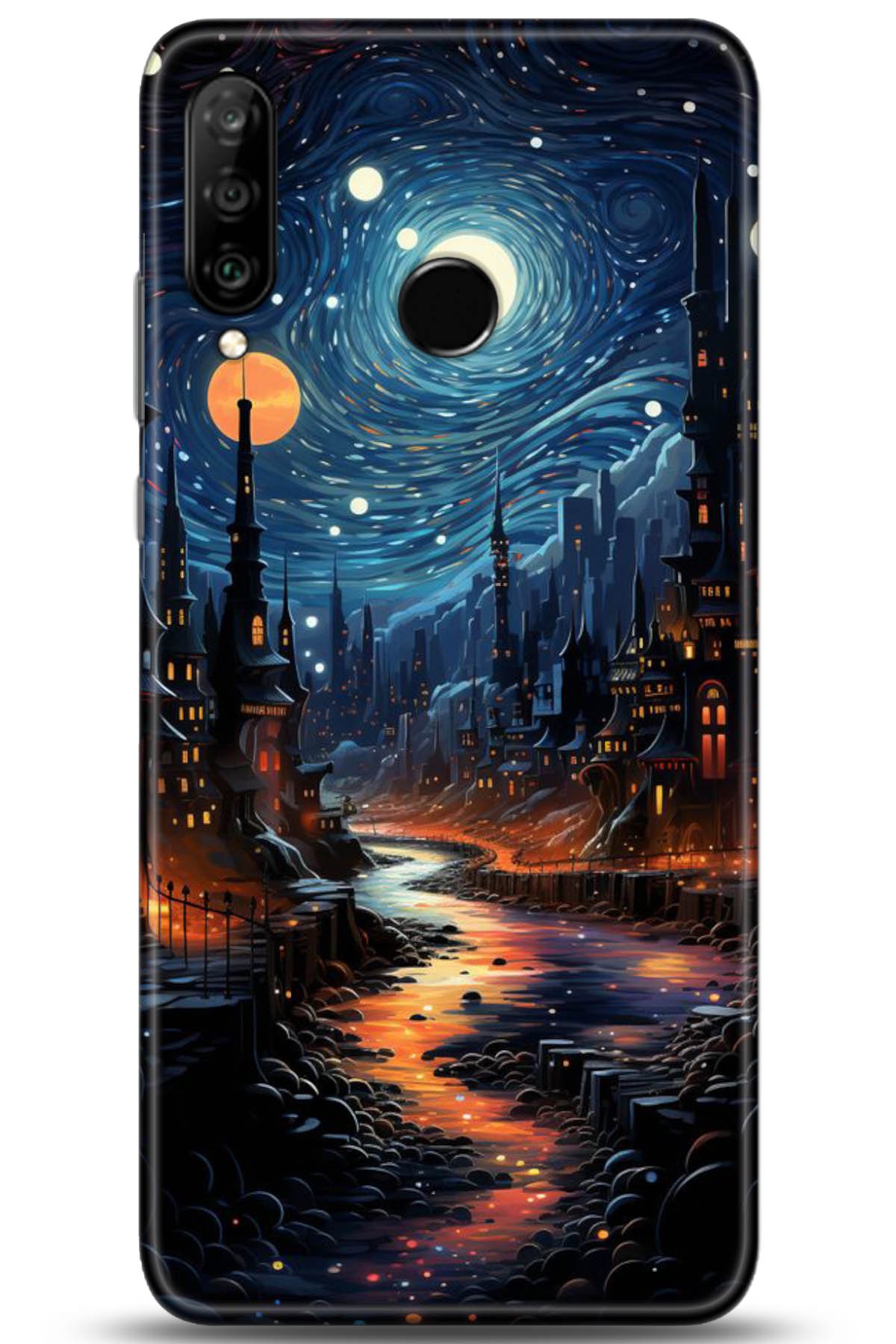 Huawei P30 Lite Uyumlu Kılıf HD Baskılı Kılıf - Followed Institution 5126