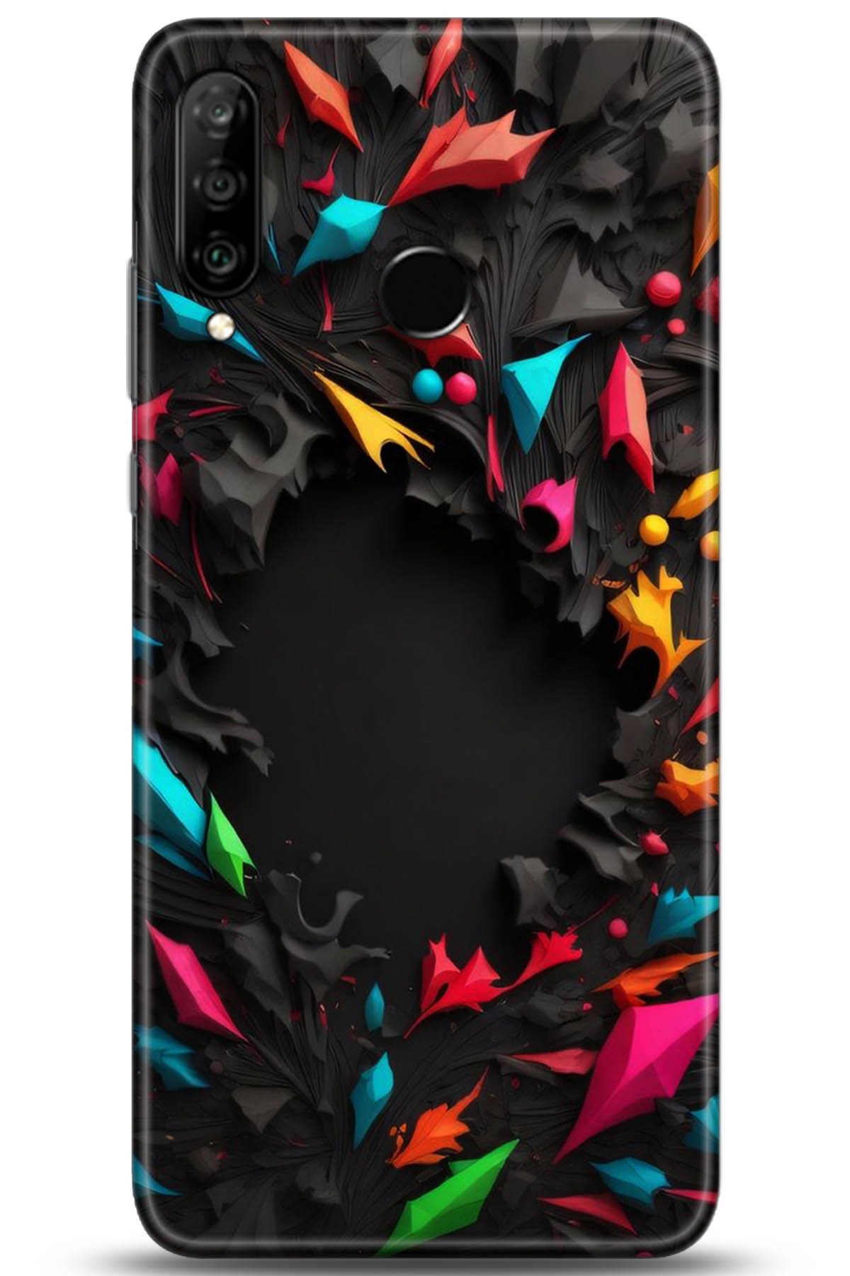 Huawei P30 Lite Uyumlu Kılıf HD Baskılı Kılıf - Followed Institution 5253