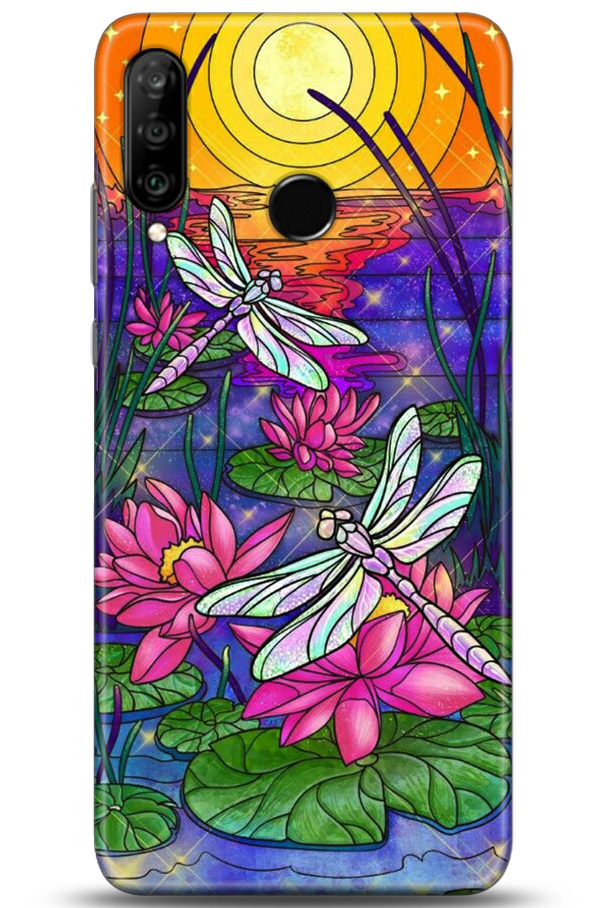 Huawei P30 Lite Uyumlu Kılıf HD Baskılı Kılıf - Followed Institution 5274