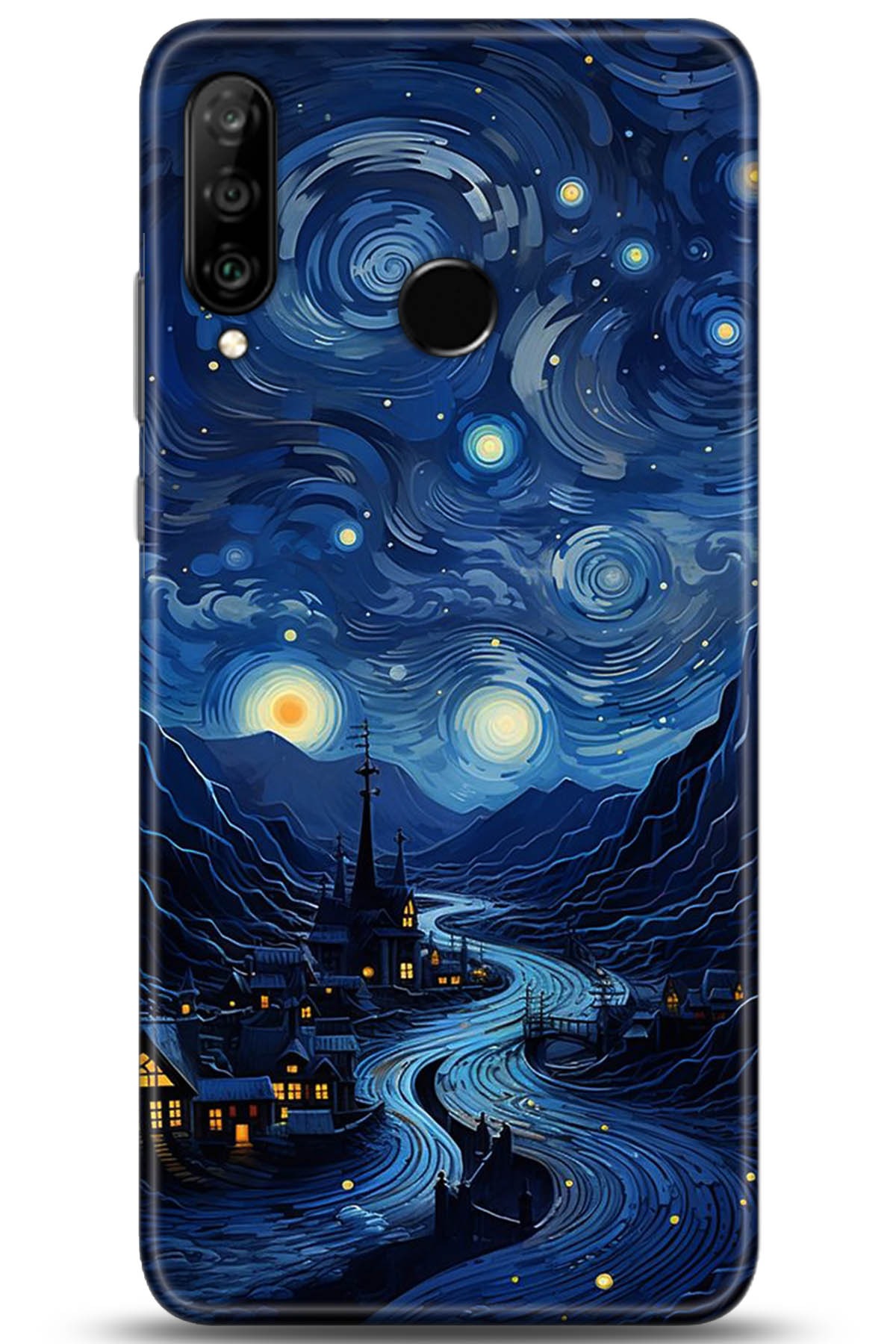 Huawei P30 Lite Uyumlu Kılıf HD Baskılı Kılıf - Followed Institution 5276