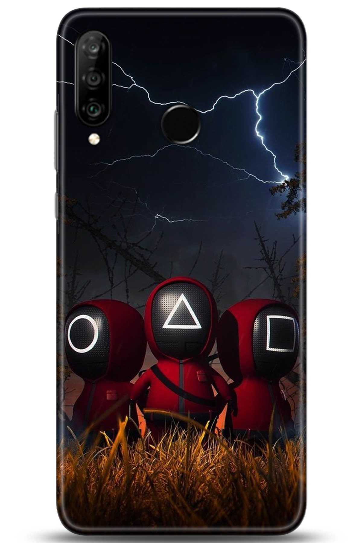 Huawei P30 Lite Uyumlu Kılıf HD Baskılı Kılıf - Followed Institution 5290