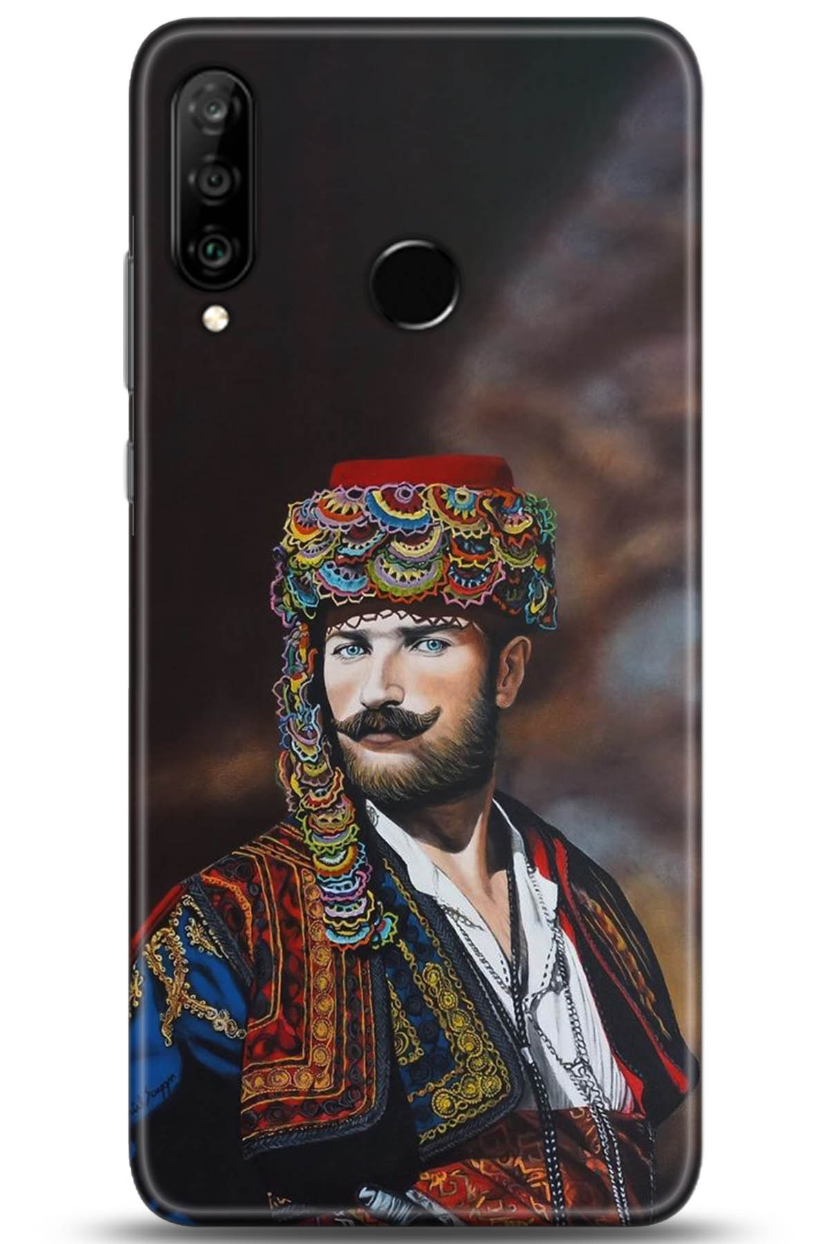 Huawei P30 Lite Uyumlu Kılıf HD Baskılı Kılıf - Followed Institution 5291