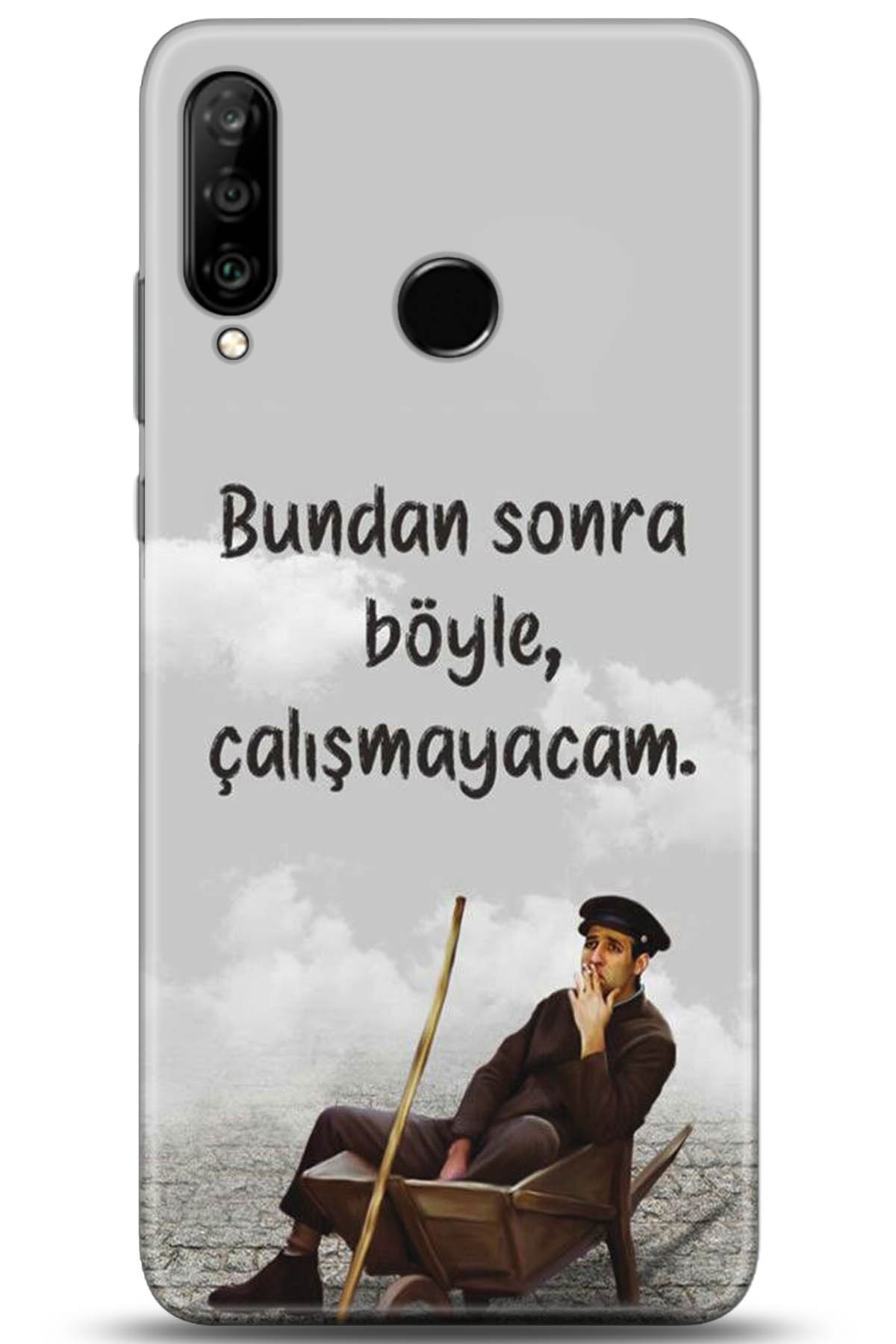 Huawei P30 Lite Uyumlu Kılıf HD Baskılı Kılıf - Followed Institution 5314