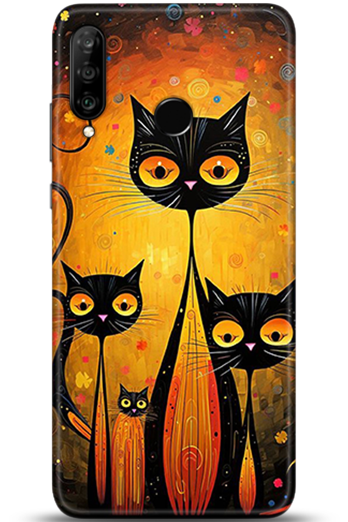 Huawei P30 Lite Uyumlu Kılıf HD Baskılı Kılıf - Followed Institution 5316