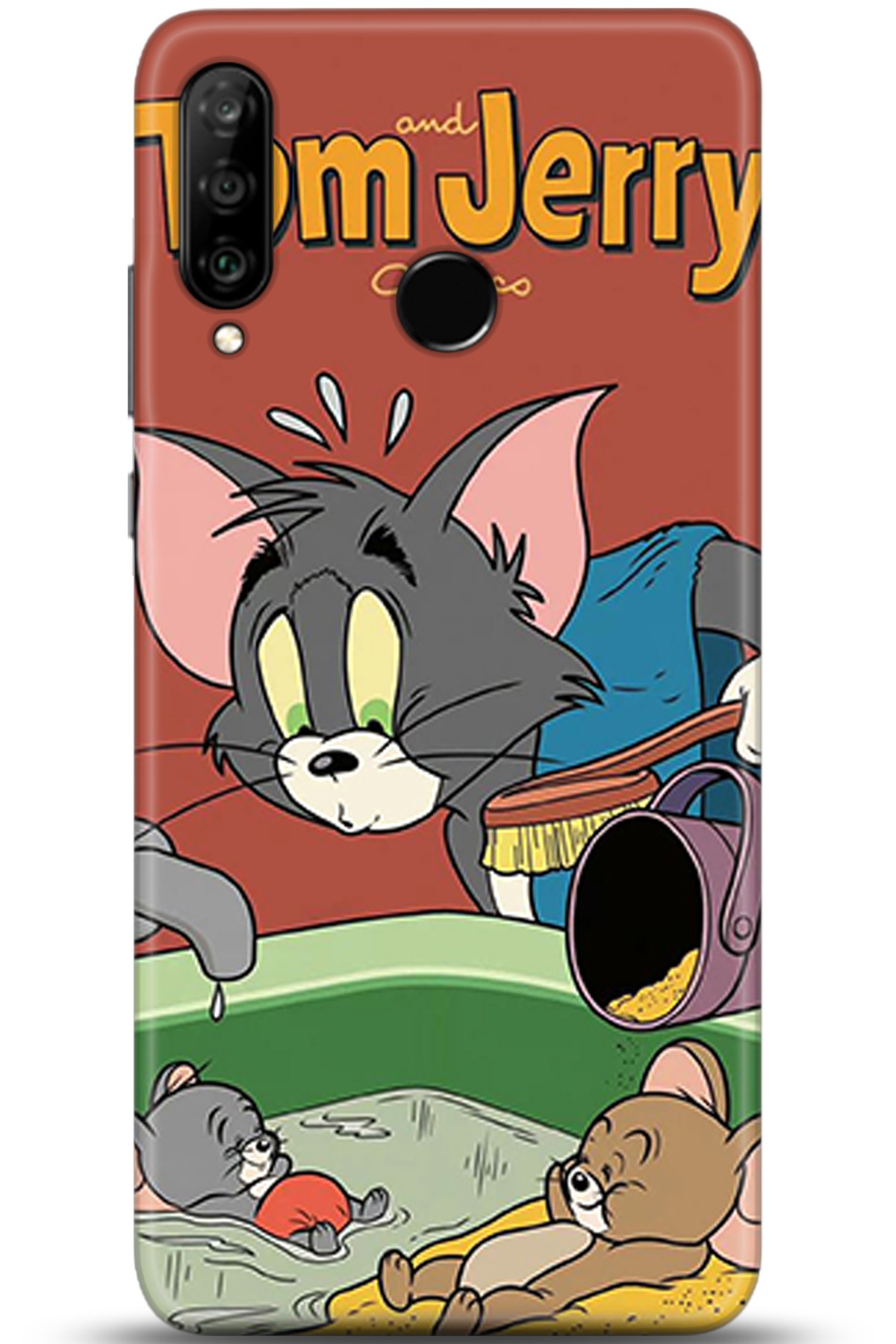 Huawei P30 Lite Uyumlu Kılıf HD Baskılı Kılıf - Followed Institution 5337