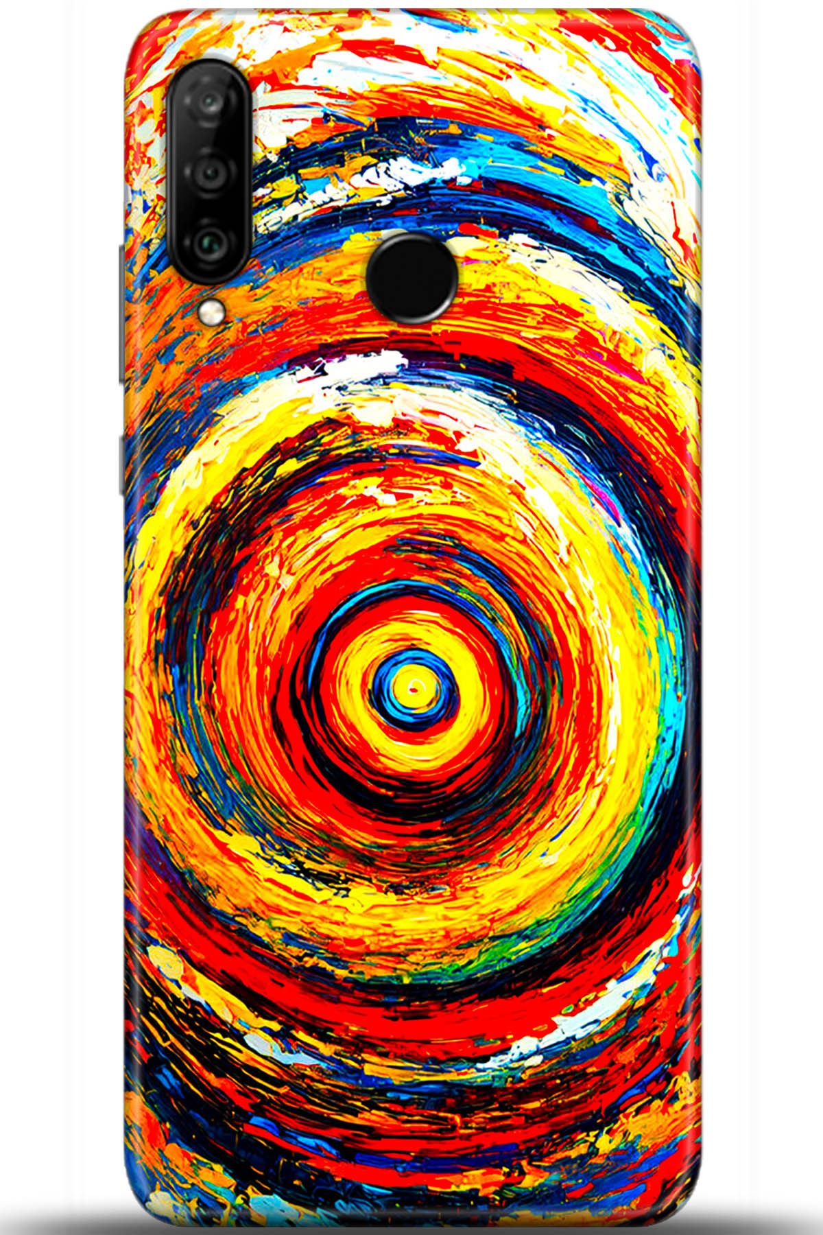 Huawei P30 Lite Uyumlu Kılıf HD Baskılı Kılıf - Followed Institution 5391