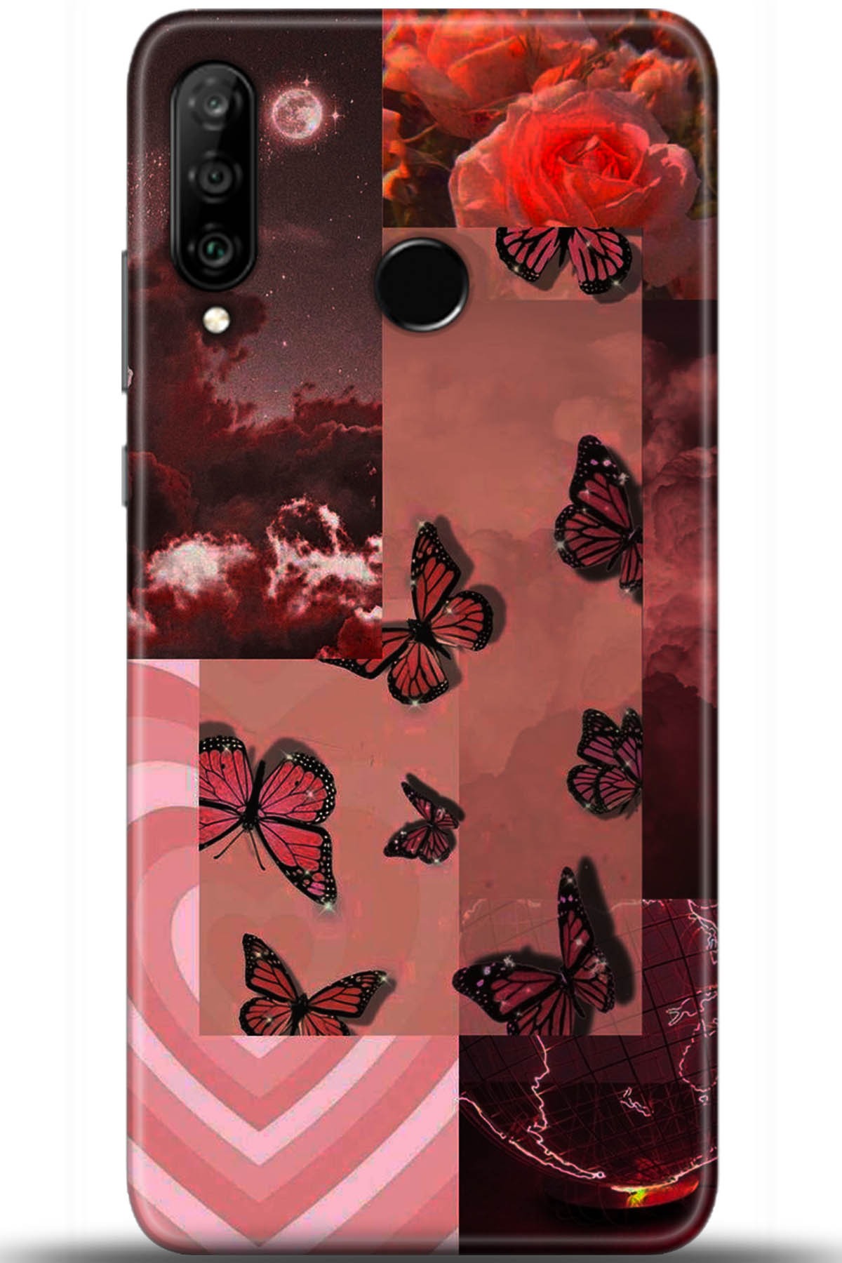 Huawei P30 Lite Uyumlu Kılıf HD Baskılı Kılıf - Followed Institution 5408