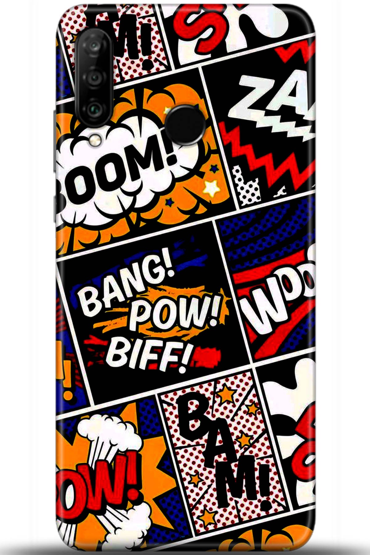 Huawei P30 Lite Uyumlu Kılıf HD Baskılı Kılıf - Followed Institution 5423