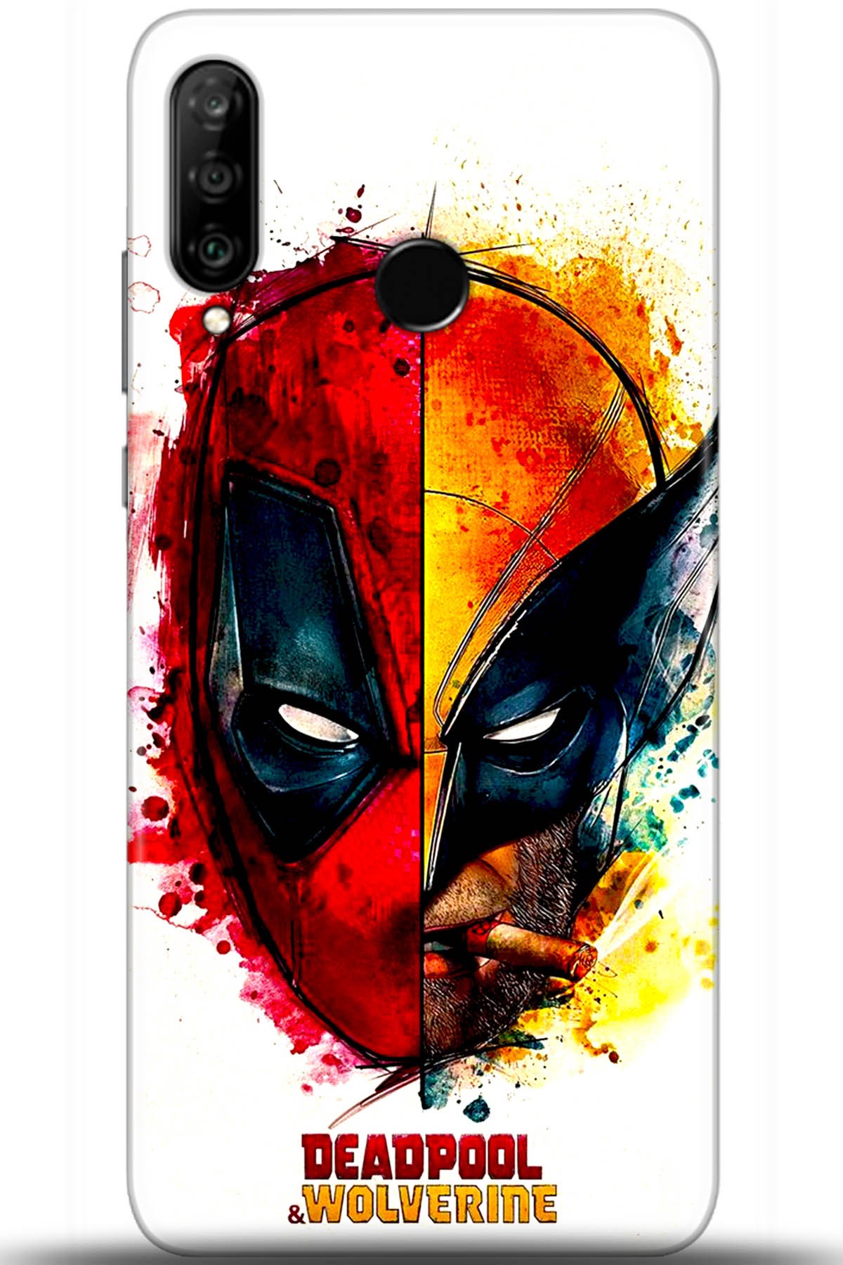 Huawei P30 Lite Uyumlu Kılıf HD Baskılı Kılıf - Followed Institution 5443