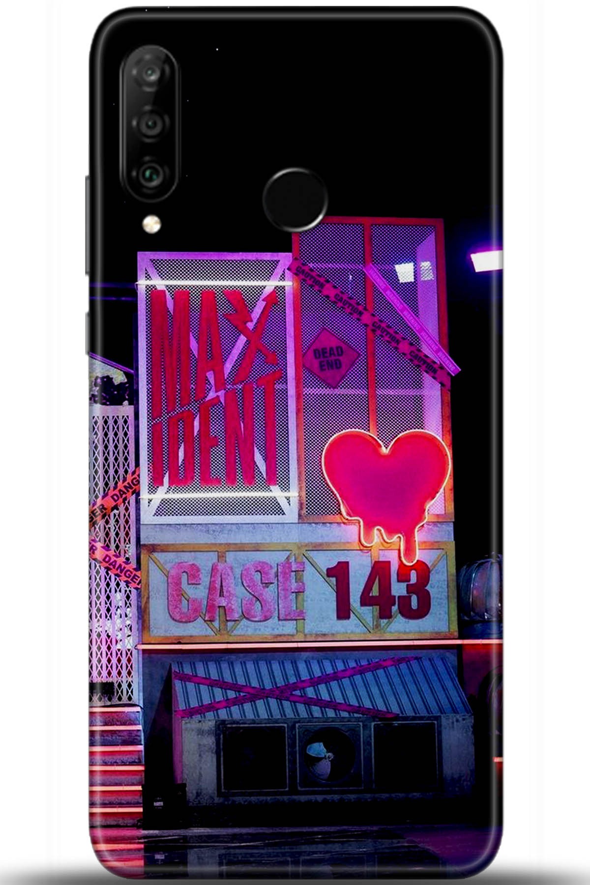 Huawei P30 Lite Uyumlu Kılıf HD Baskılı Kılıf - Followed Institution 5448