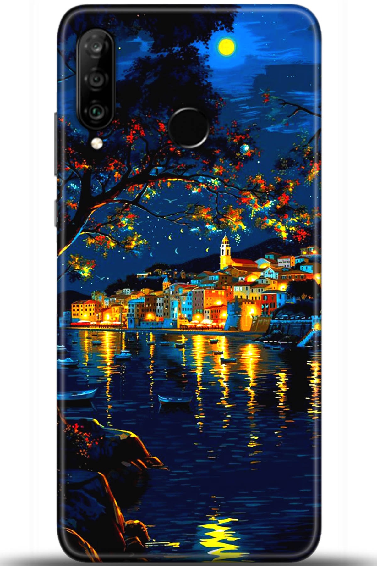 Huawei P30 Lite Uyumlu Kılıf HD Baskılı Kılıf - Followed Institution 5453