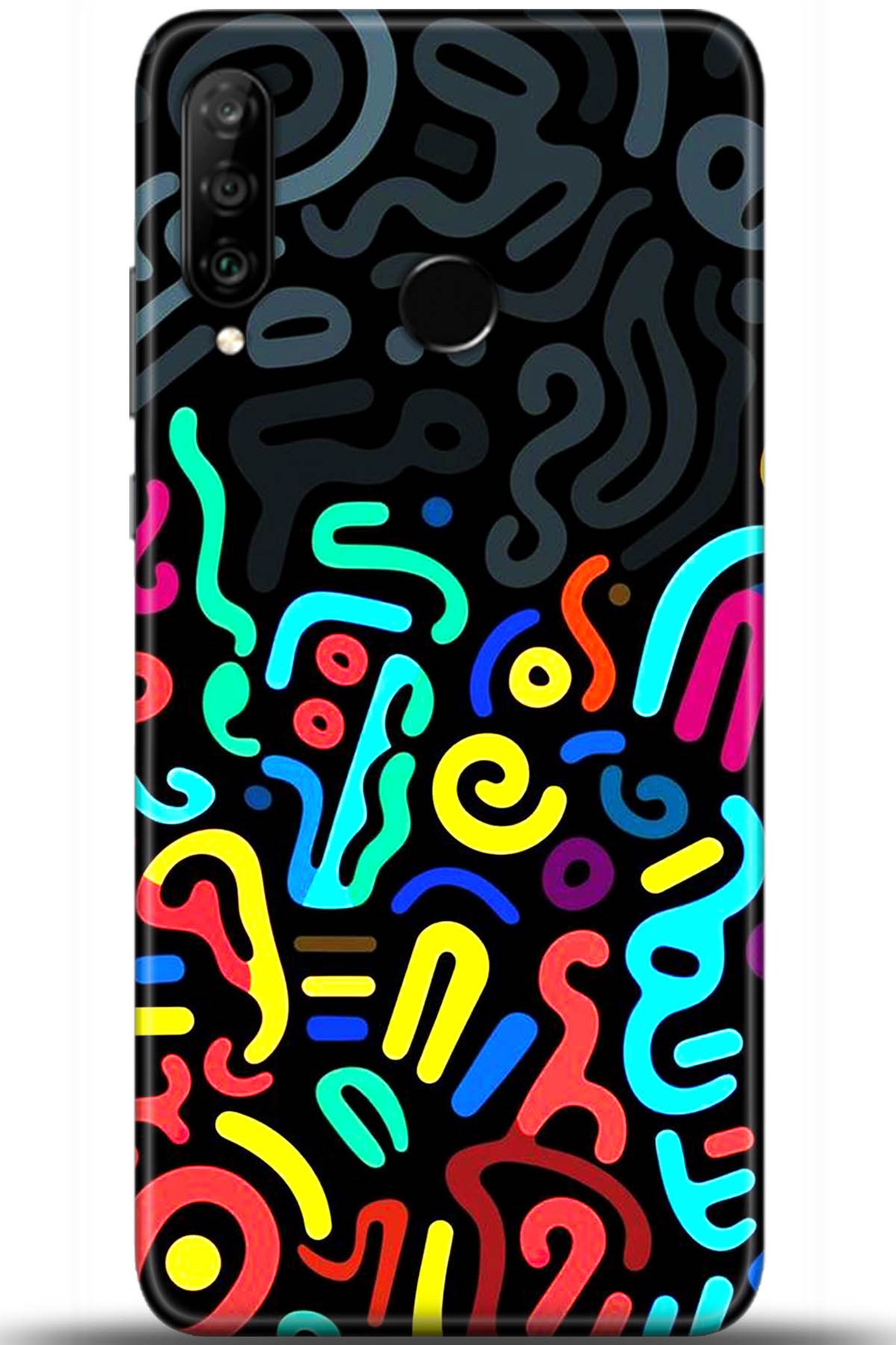 Huawei P30 Lite Uyumlu Kılıf HD Baskılı Kılıf - Followed Institution 5465