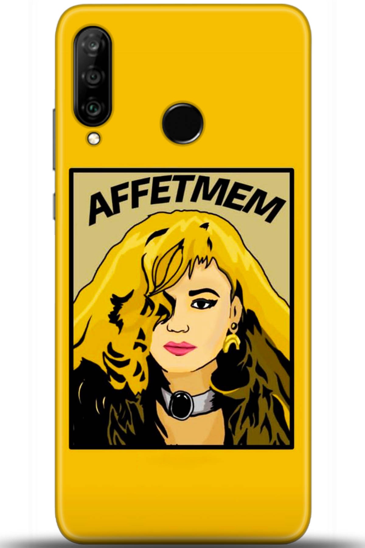 Huawei P30 Lite Uyumlu Kılıf HD Baskılı Kılıf - Followed Institution 5487