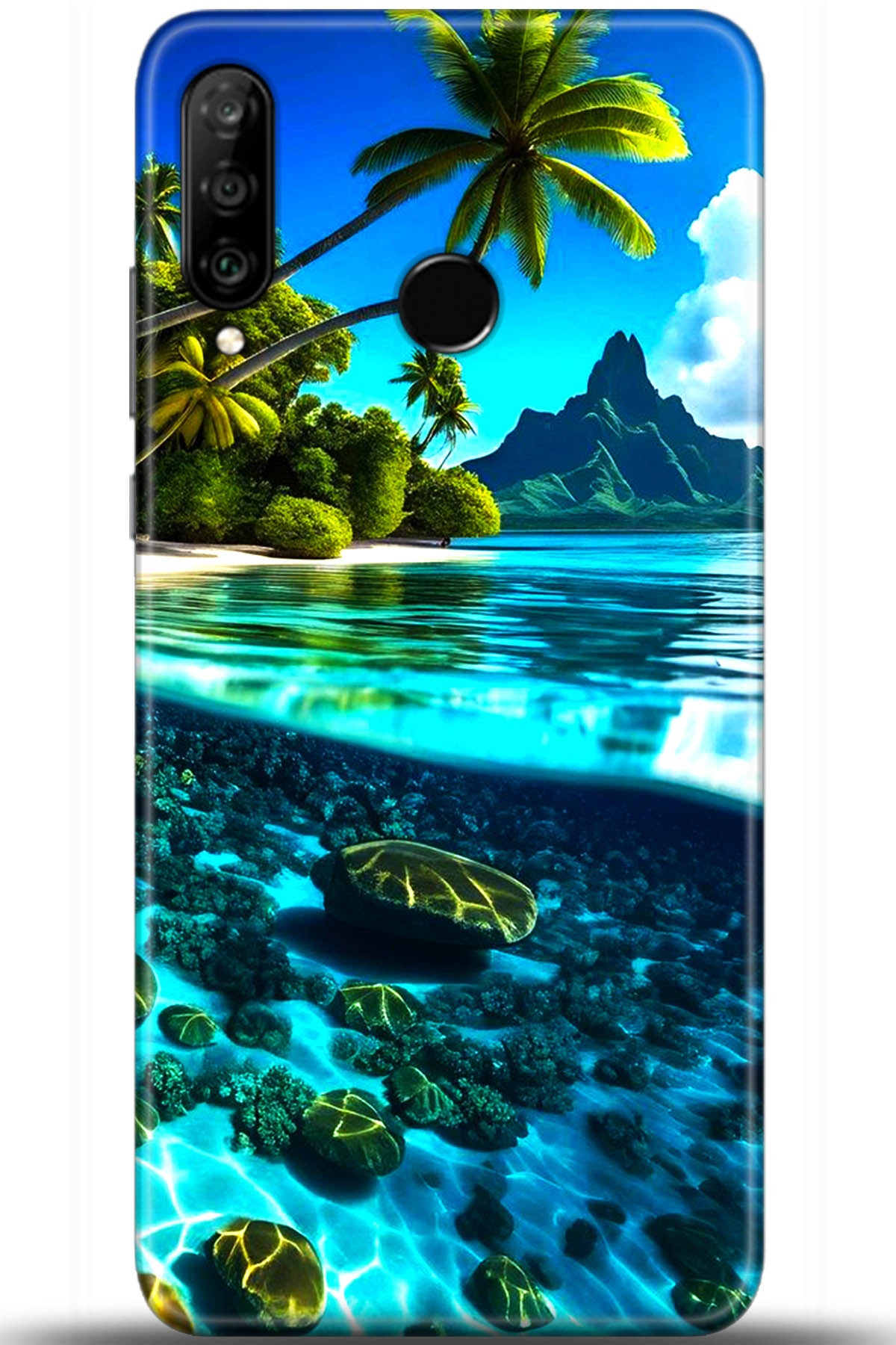 Huawei P30 Lite Uyumlu Kılıf HD Baskılı Kılıf - Followed Institution 5491