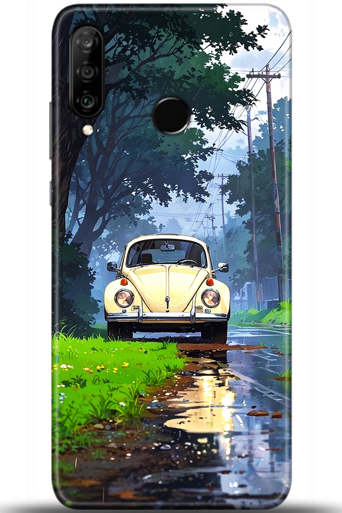 Huawei P30 Lite Uyumlu Kılıf HD Baskılı Kılıf - Followed Institution 5562