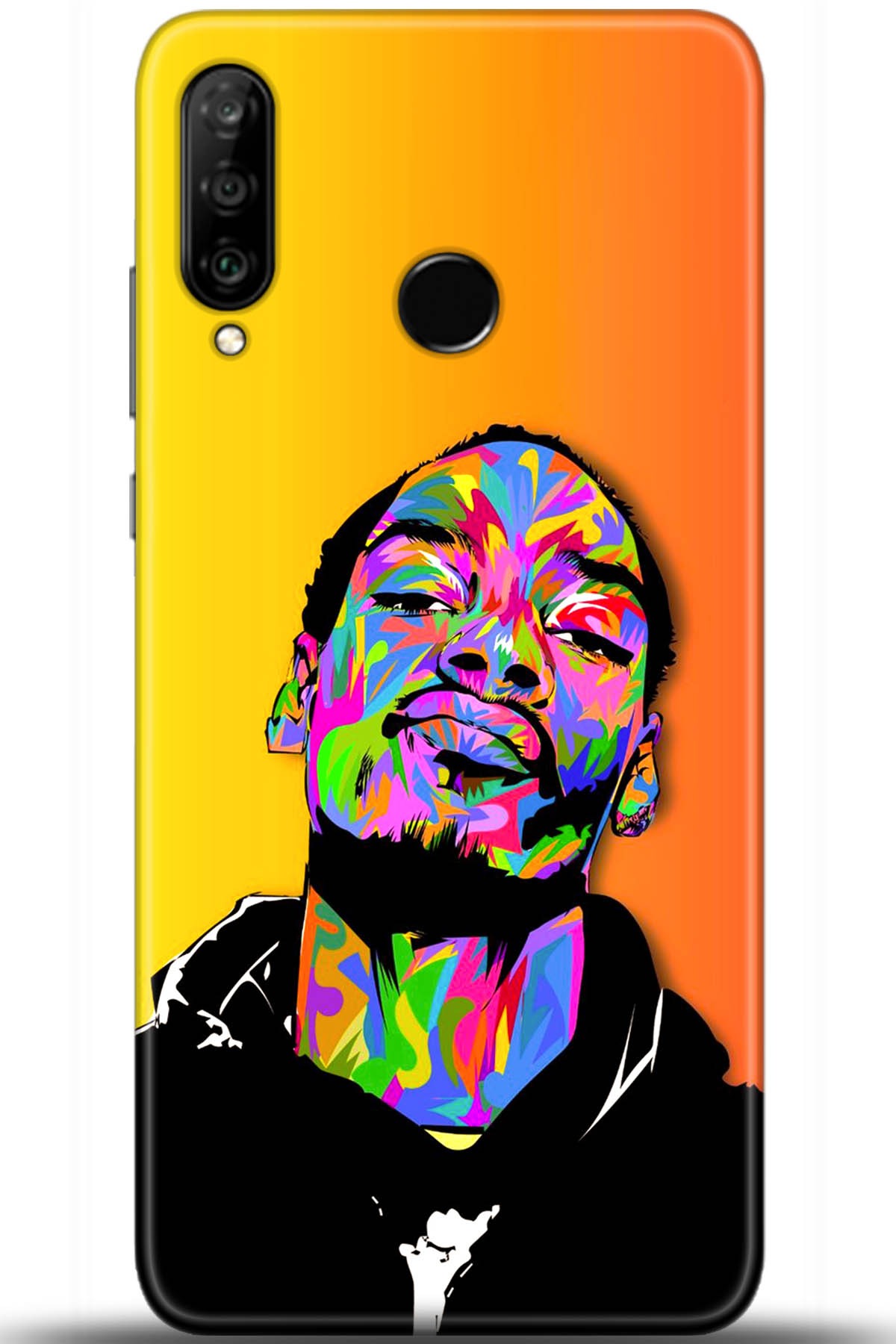 Huawei P30 Lite Uyumlu Kılıf HD Baskılı Kılıf - Followed Institution 5573