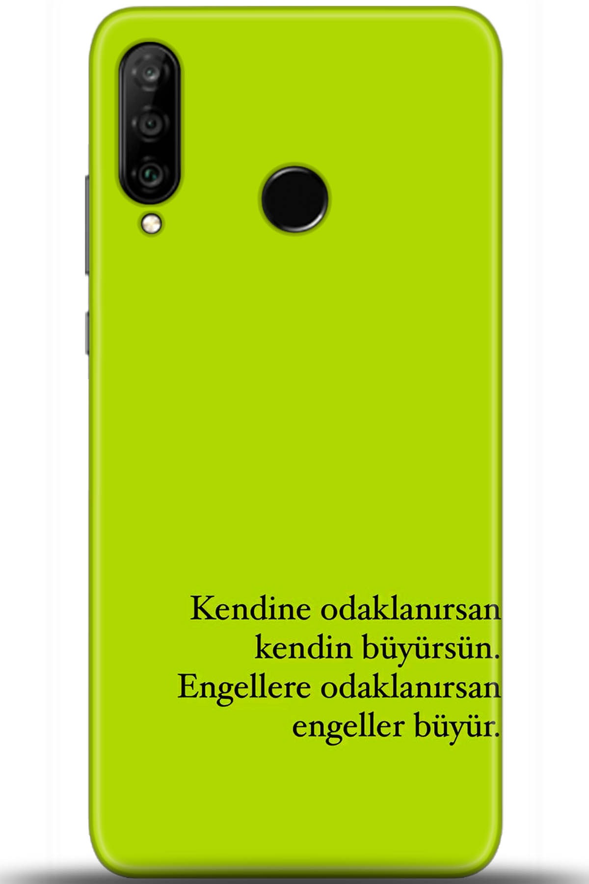 Huawei P30 Lite Uyumlu Kılıf HD Baskılı Kılıf - Followed Institution 5593