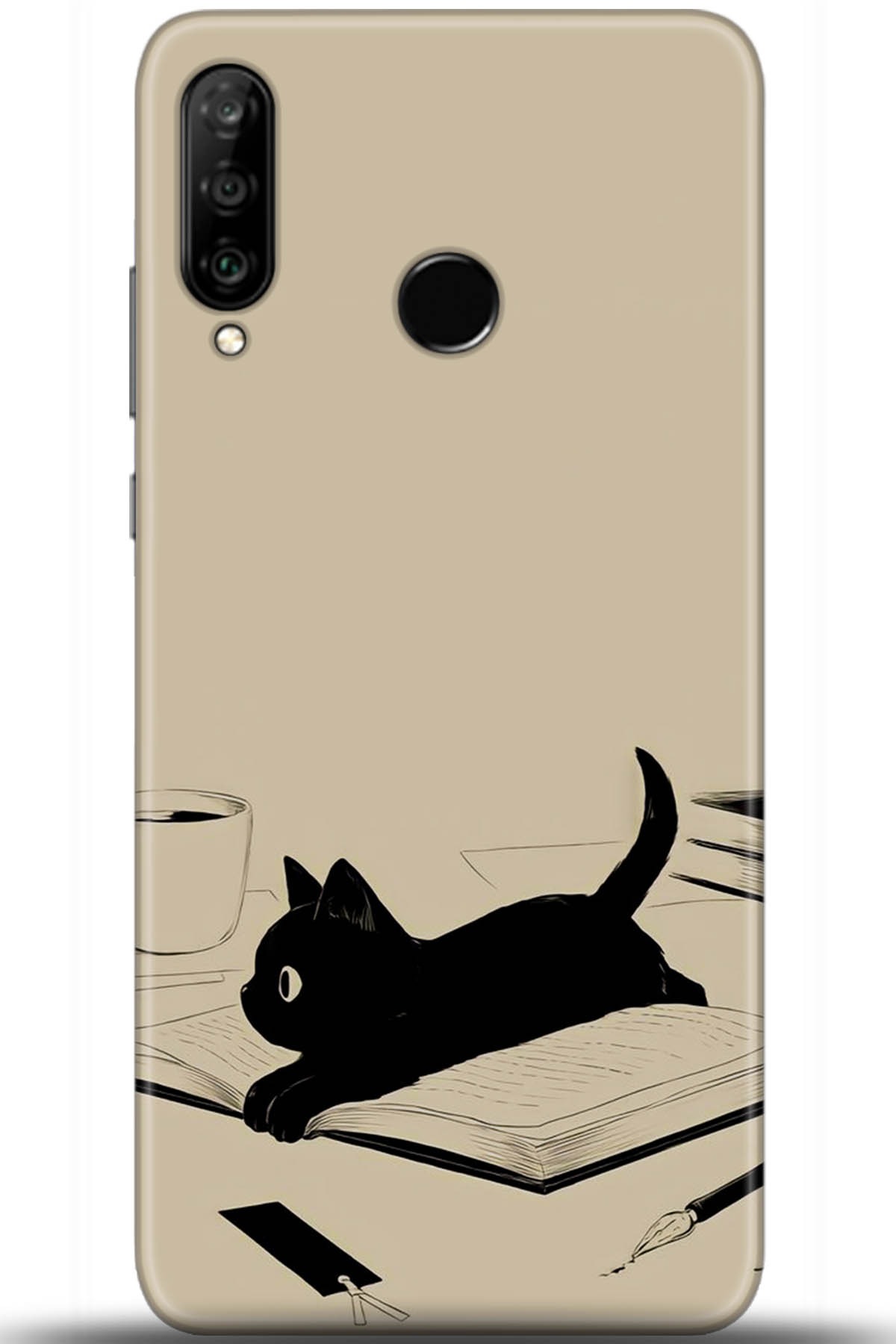 Huawei P30 Lite Uyumlu Kılıf HD Baskılı Kılıf - Followed Institution 5603