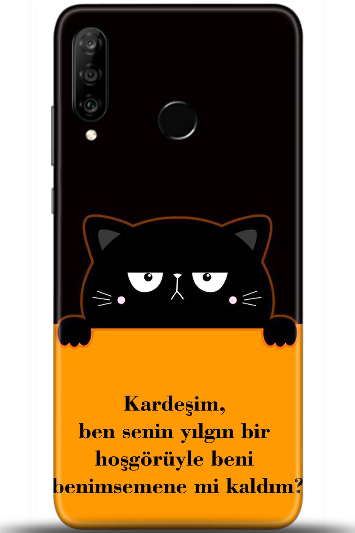 Huawei P30 Lite Uyumlu Kılıf HD Baskılı Kılıf - Followed Institution 5718