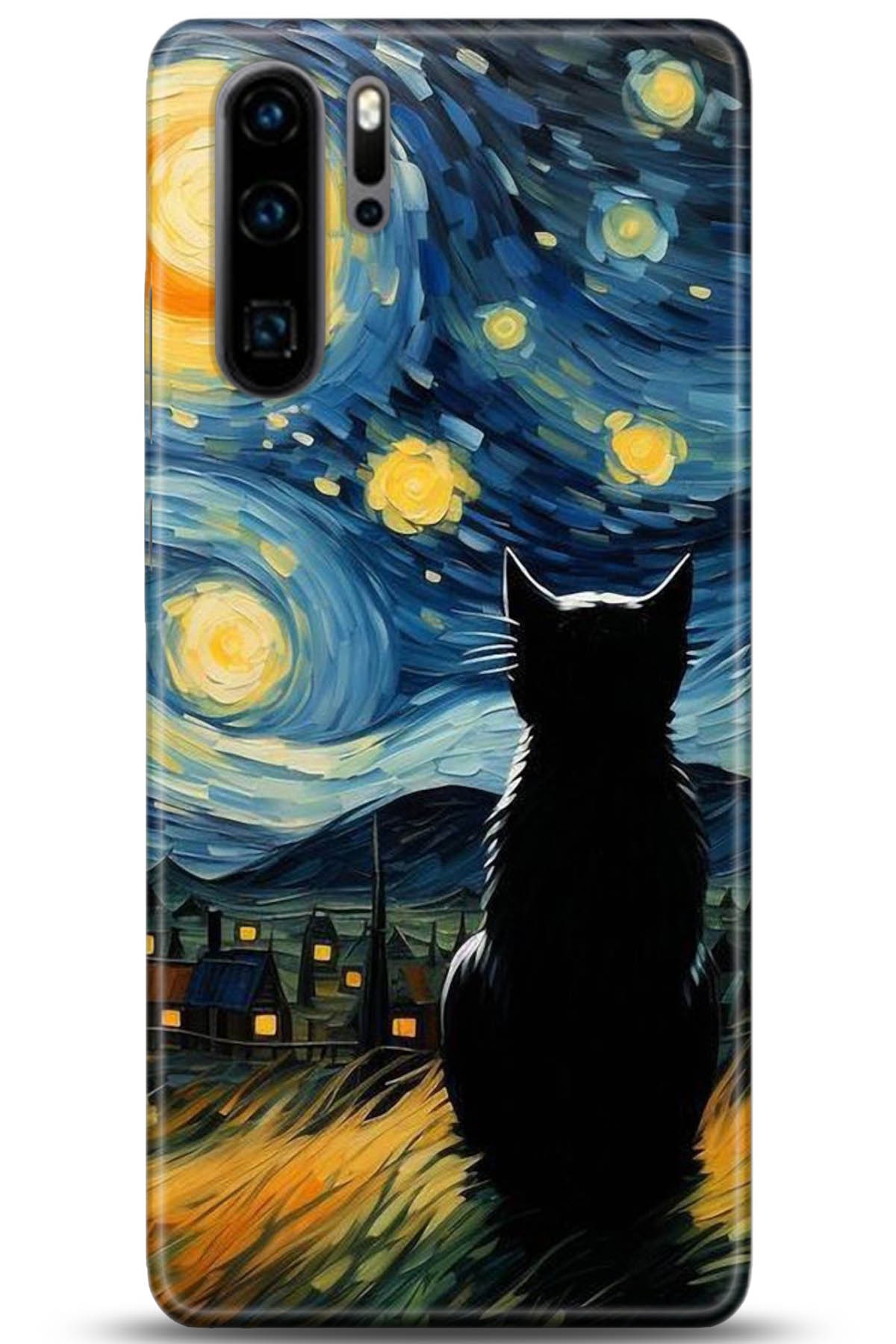 Huawei P30 Pro Uyumlu Kılıf HD Baskılı Kılıf - Followed Institution 5034