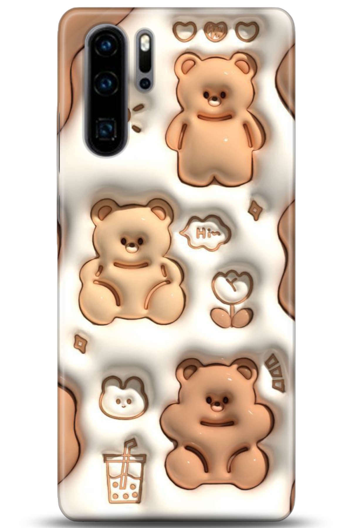 Huawei P30 Pro Uyumlu Kılıf HD Baskılı Kılıf - Followed Institution 5047