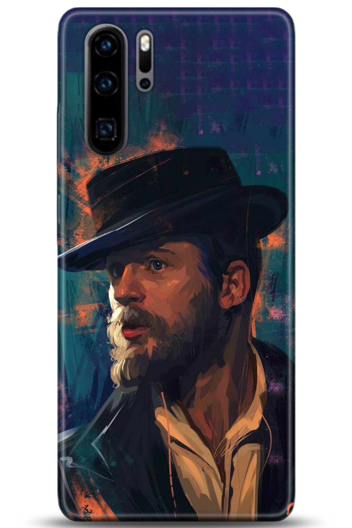 Huawei P30 Pro Uyumlu Kılıf HD Baskılı Kılıf - Followed Institution 5094